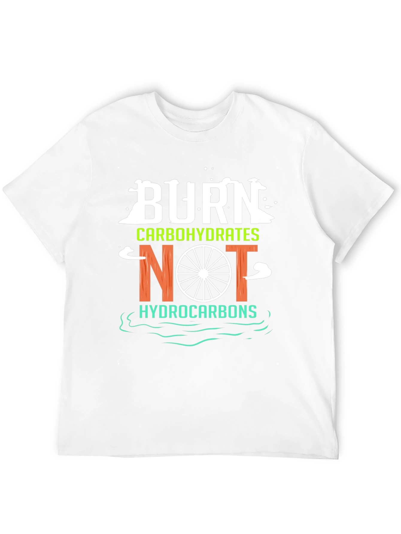 Burn Carbohydrates Cycling T-Shirt