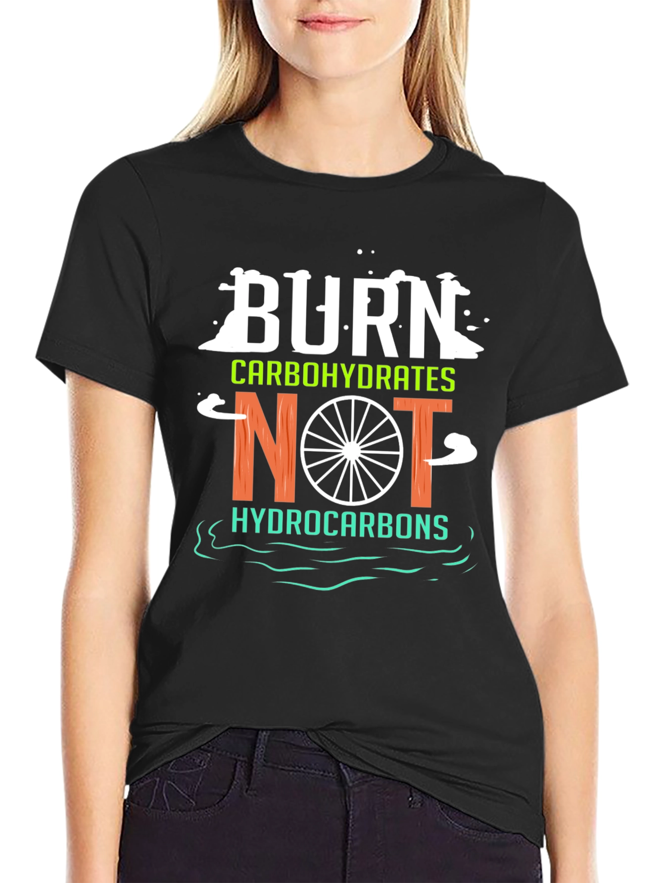 Burn Carbohydrates Cycling T-Shirt