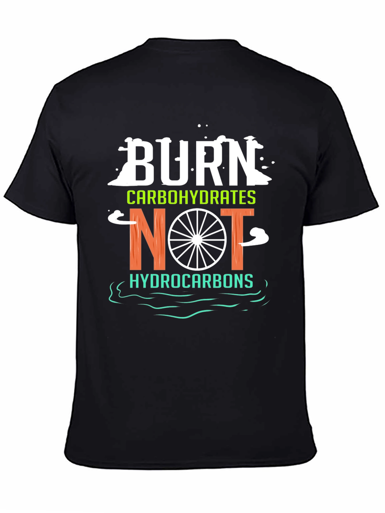 Burn Carbohydrates Cycling T-Shirt