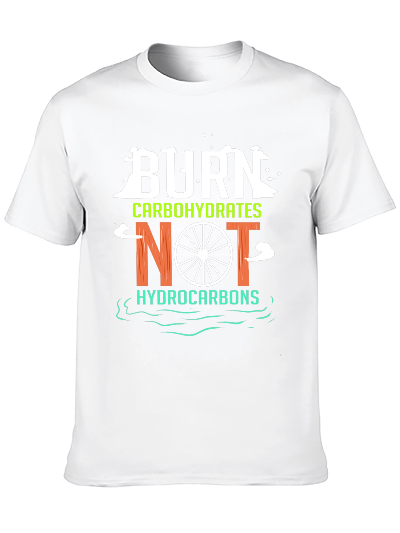 Burn Carbohydrates Cycling T-Shirt