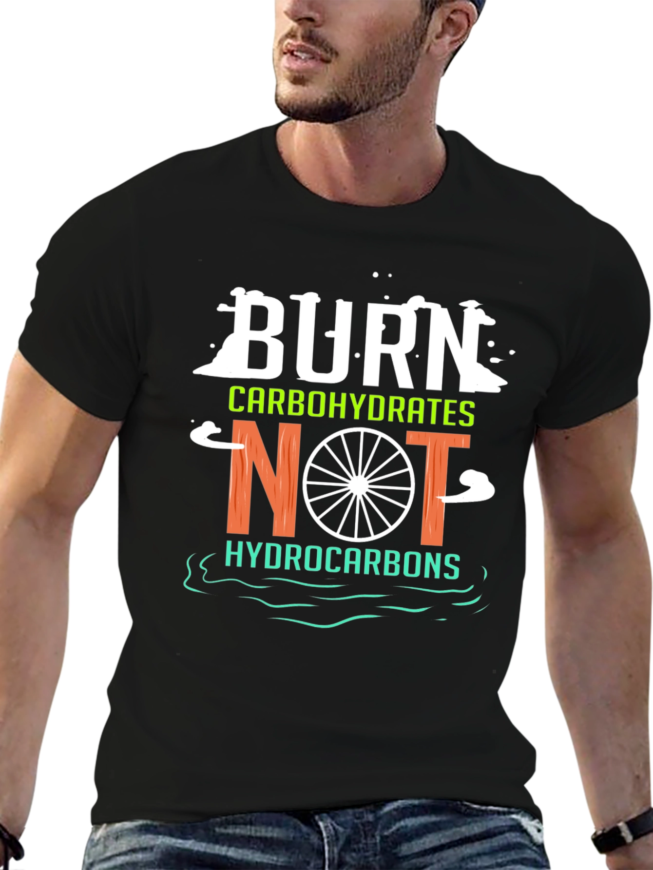 Burn Carbohydrates Cycling T-Shirt