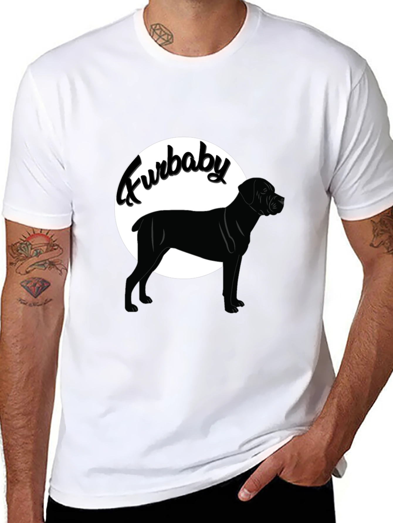 FurBaby Dog Graphic Tee - Pet Lover T-Shirt
