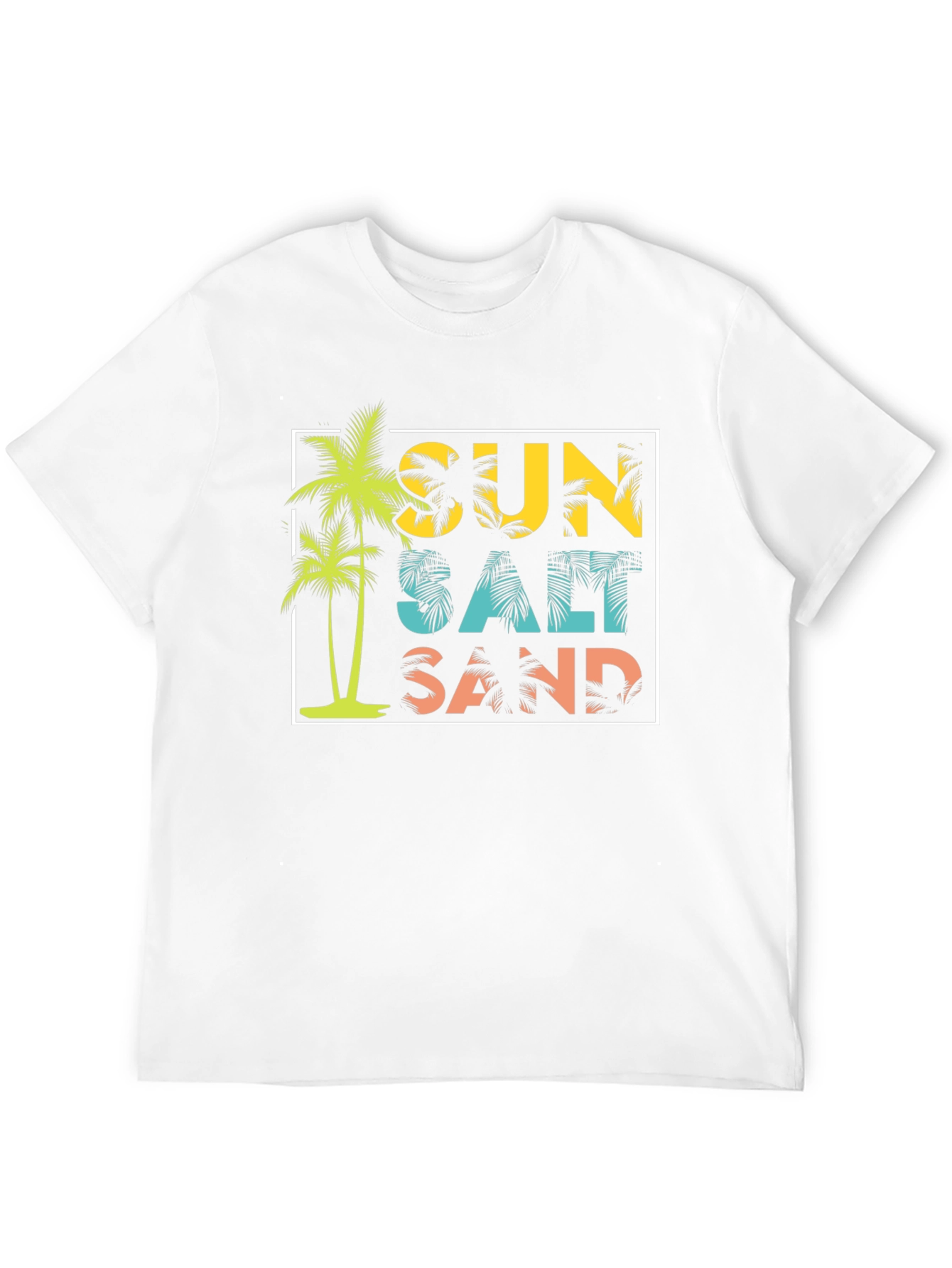 Sun Salt Sand Graphic Tee - Black