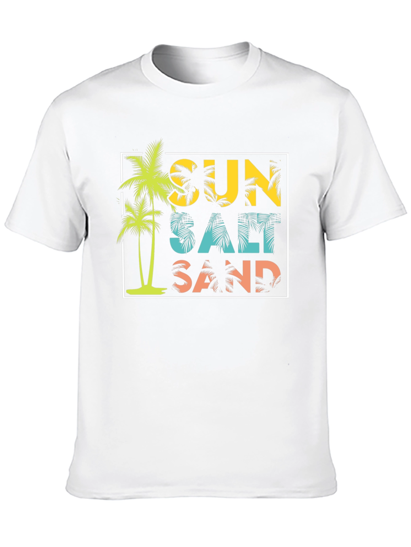 Sun Salt Sand Graphic Tee - Black