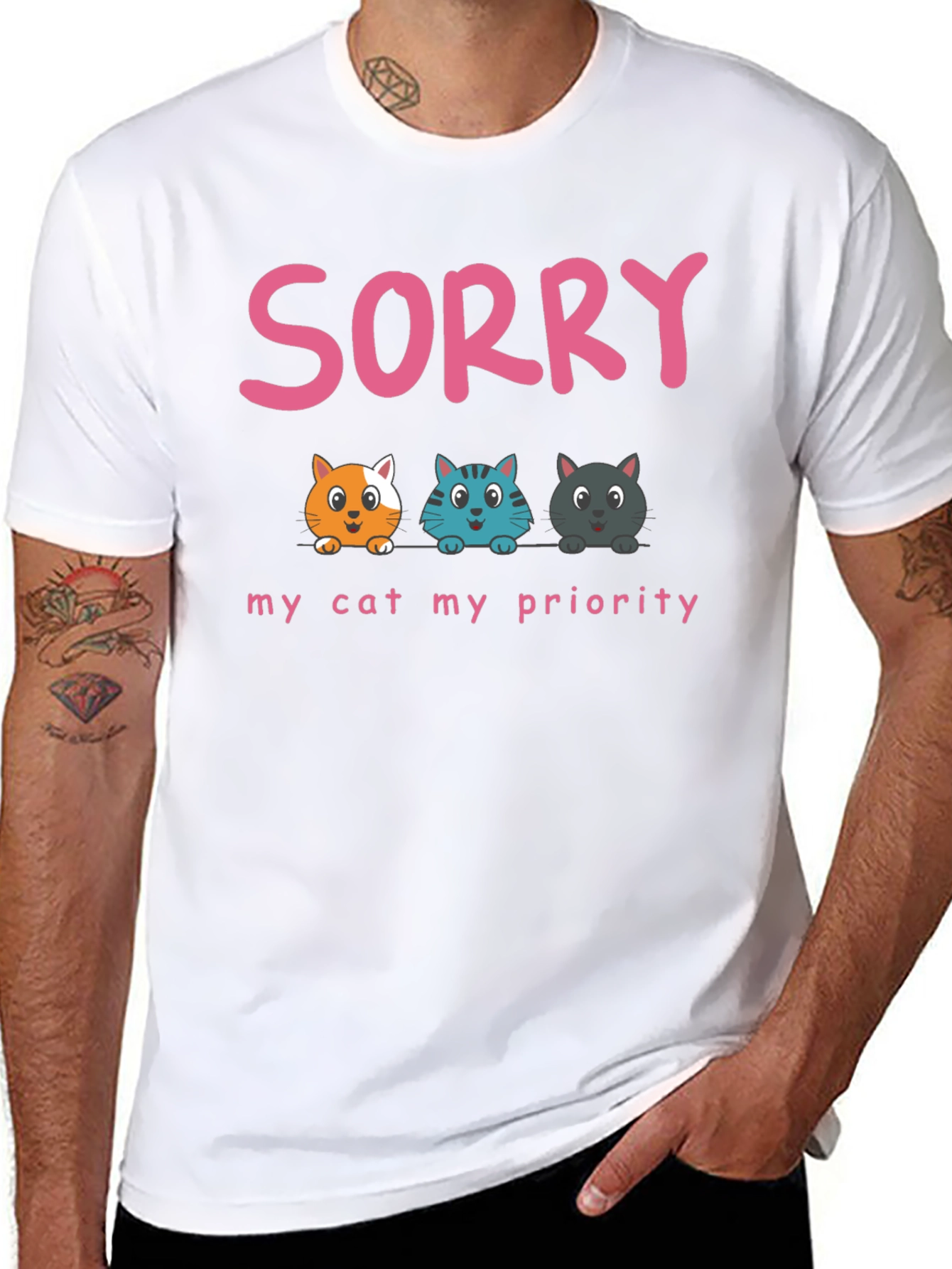 Sorry My Cat My Priority T-Shirt