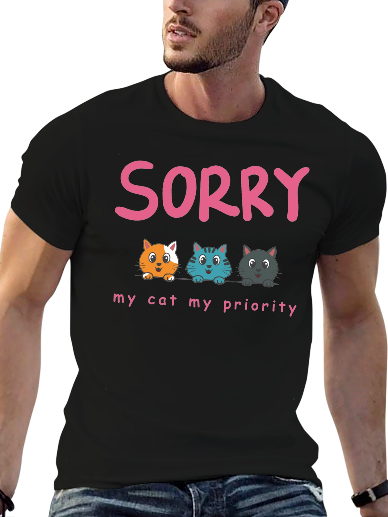 Sorry My Cat My Priority T-Shirt