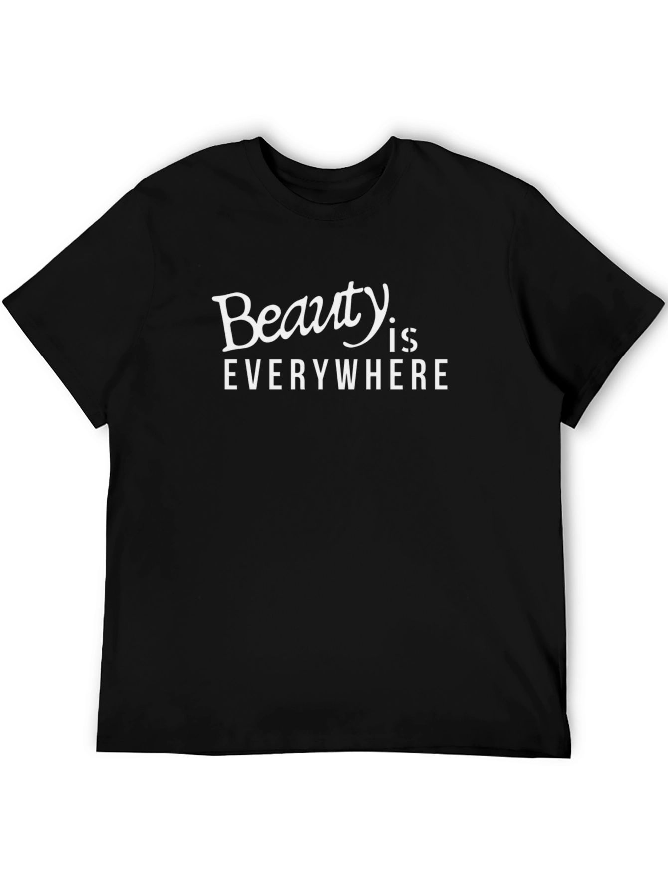 Beauty is Everywhere Graphic Tee - Black