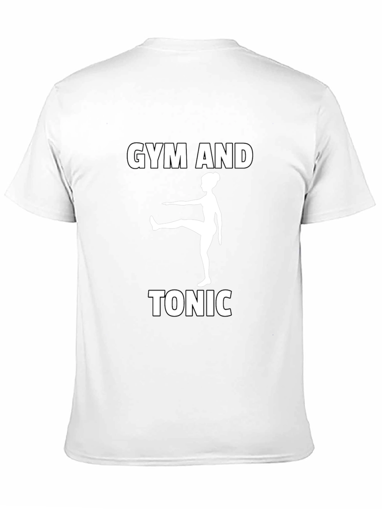 Gym and Tonic Black Graphic Tee