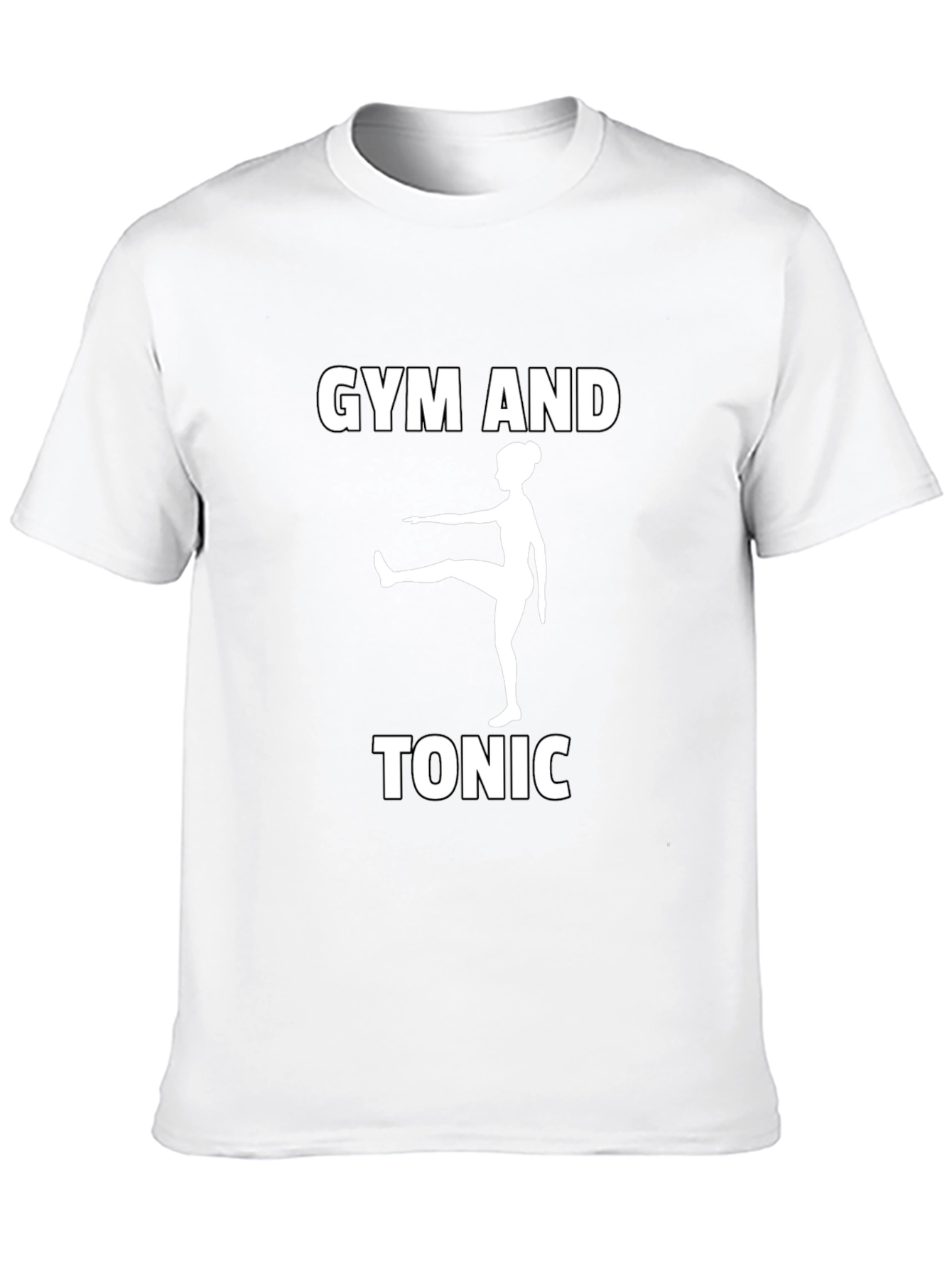 Gym and Tonic Black Graphic Tee