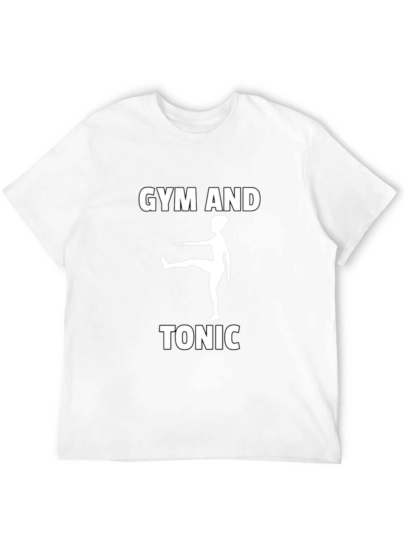 Gym and Tonic Black Graphic Tee