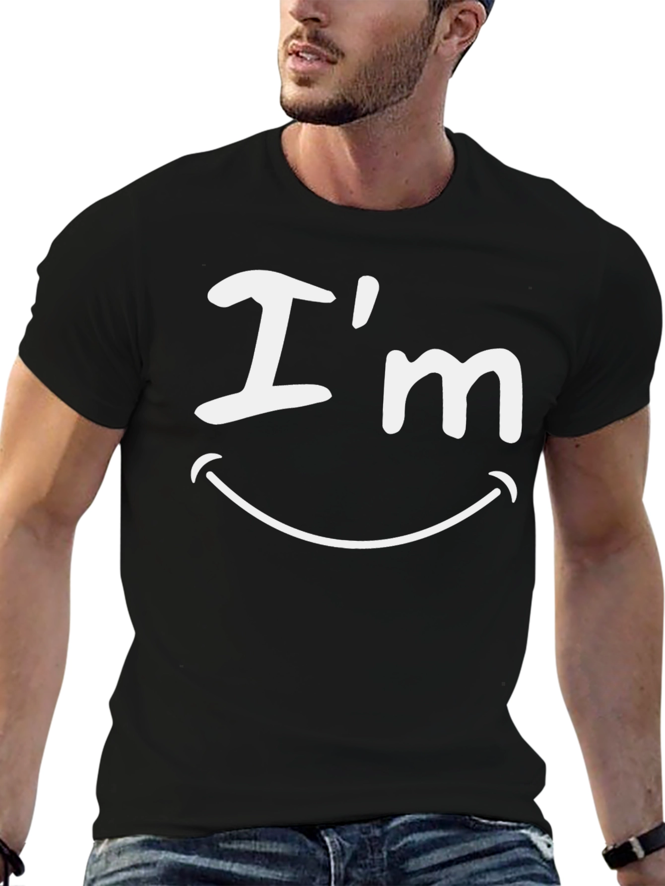 Im Smiling Graphic T-Shirt