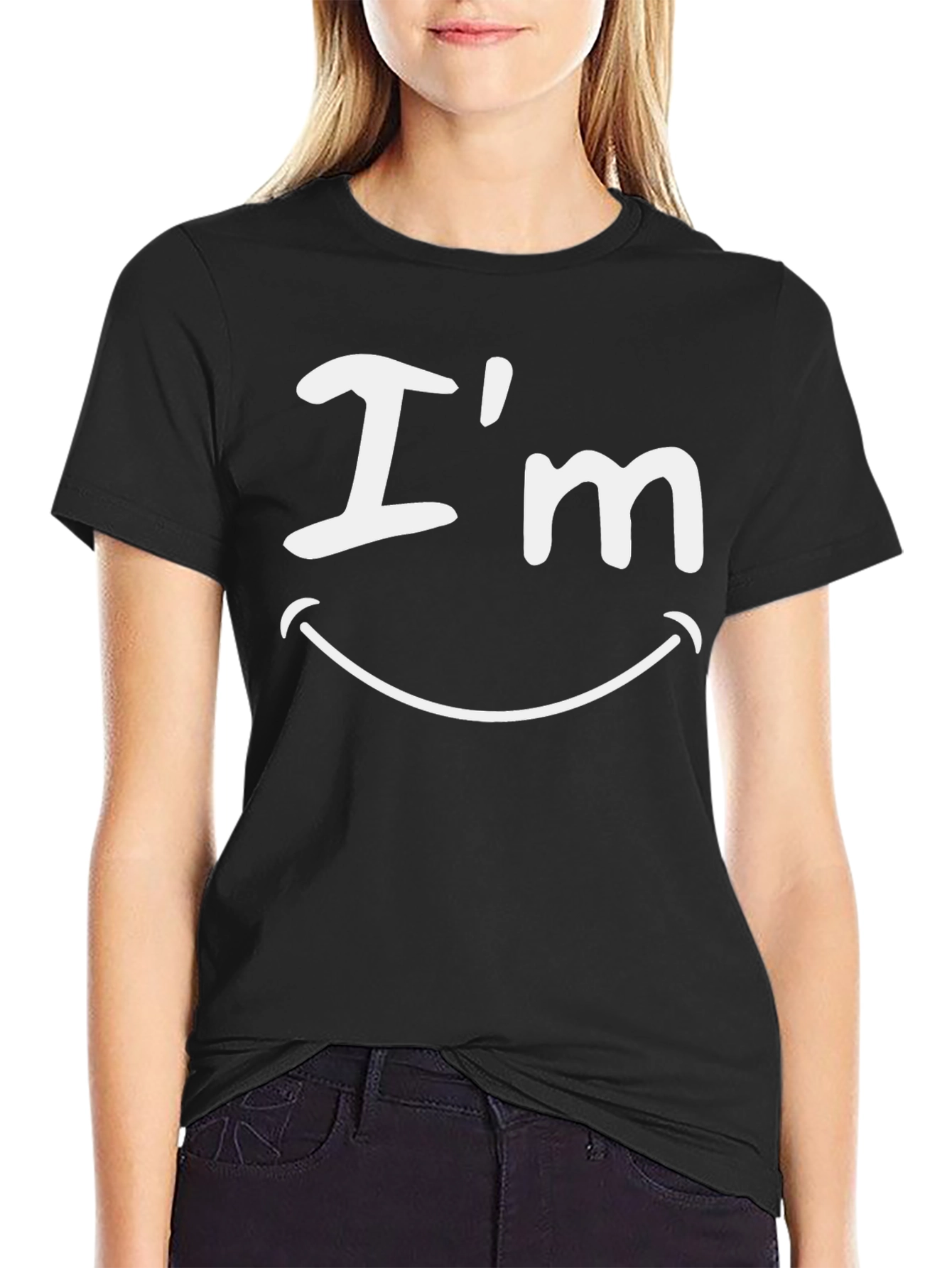 Im Smiling Graphic T-Shirt
