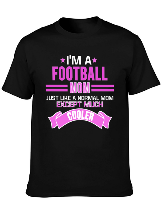 Football Mom Graphic T-Shirt