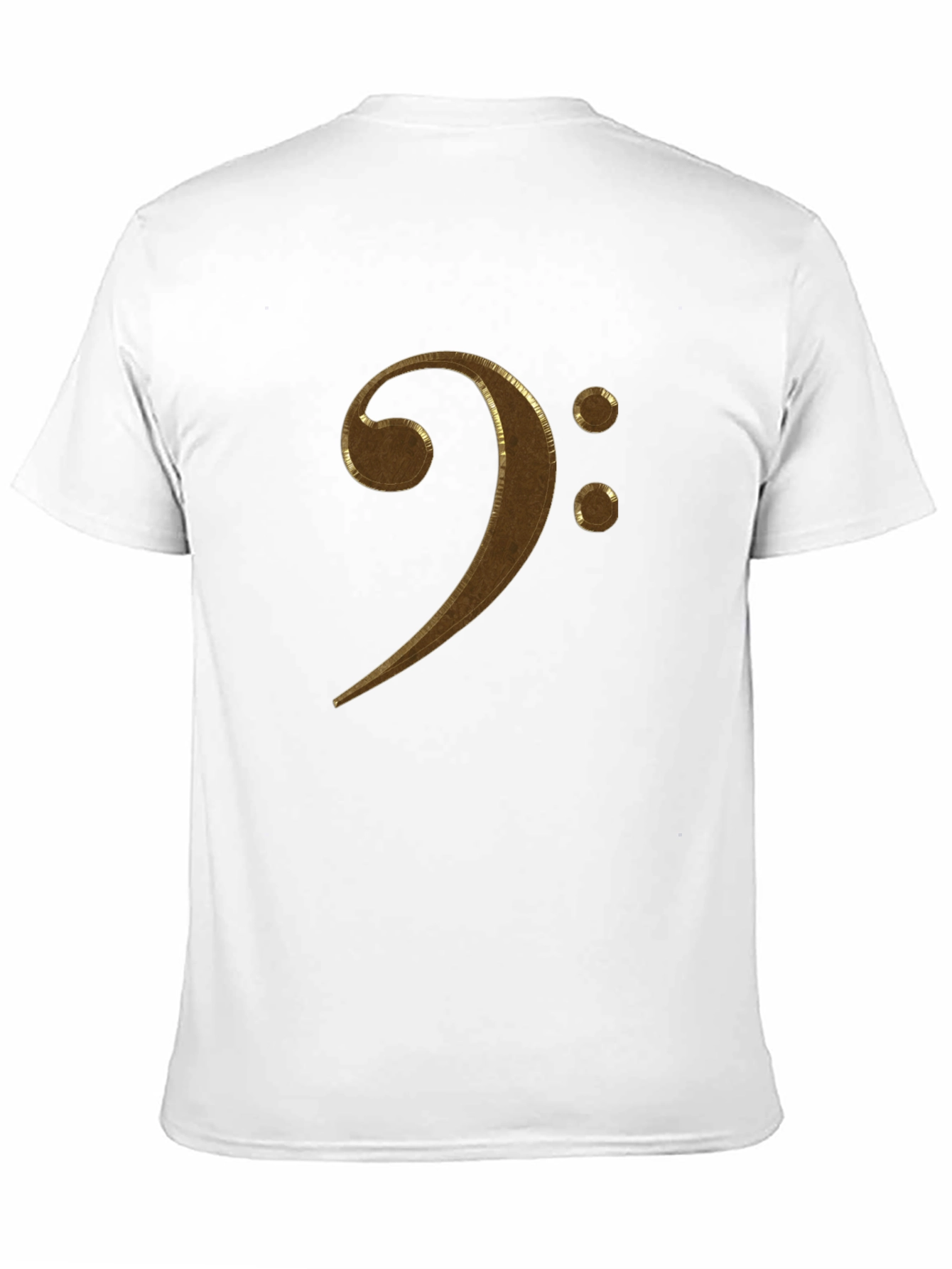 Bass Clef Graphic T-Shirt - Black