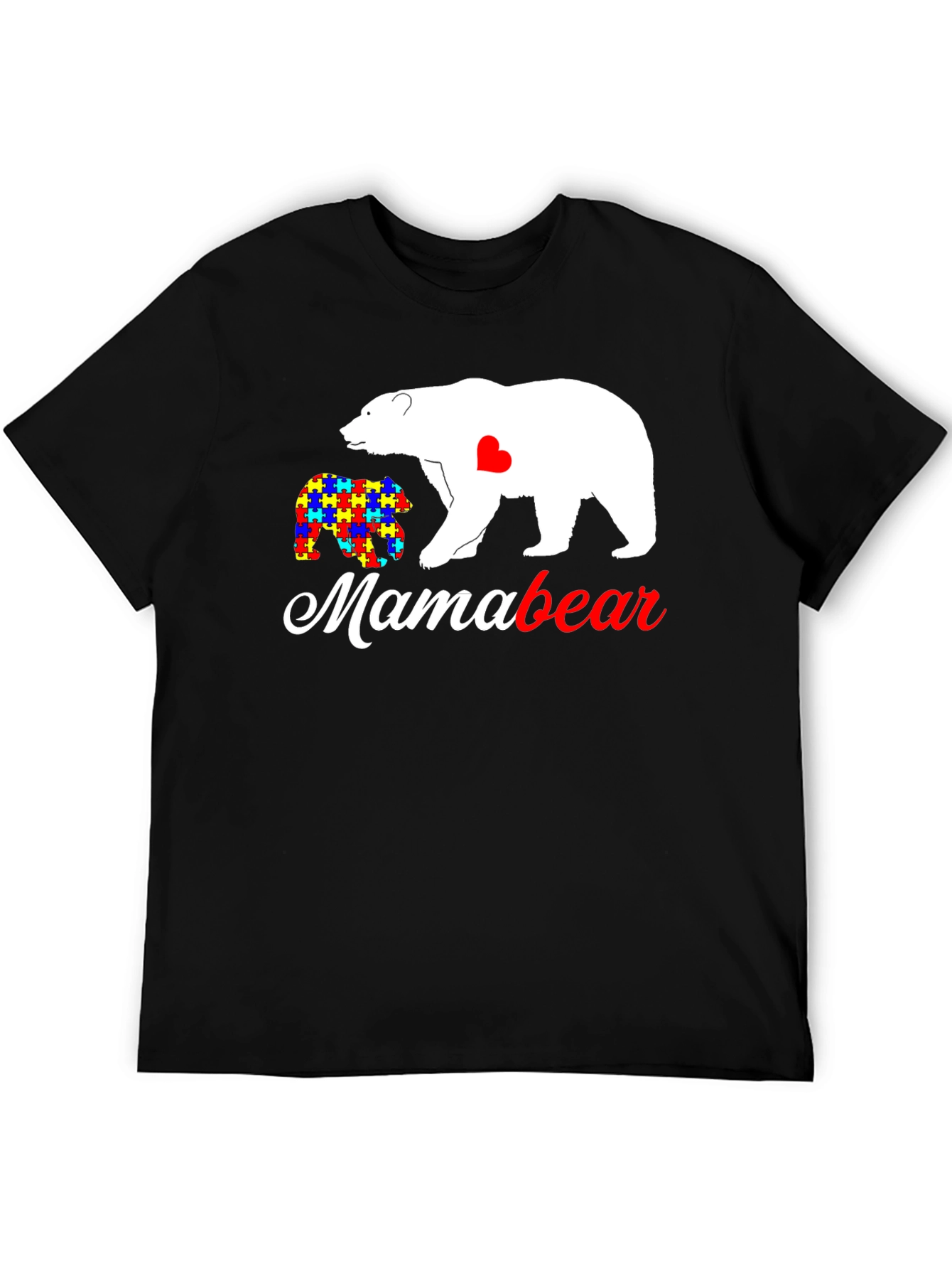 Mama Bear Autism Awareness T-Shirt