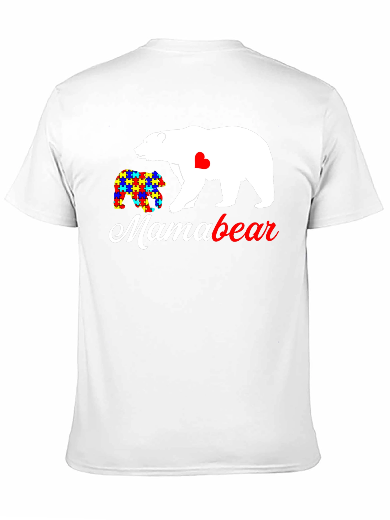 Mama Bear Autism Awareness T-Shirt