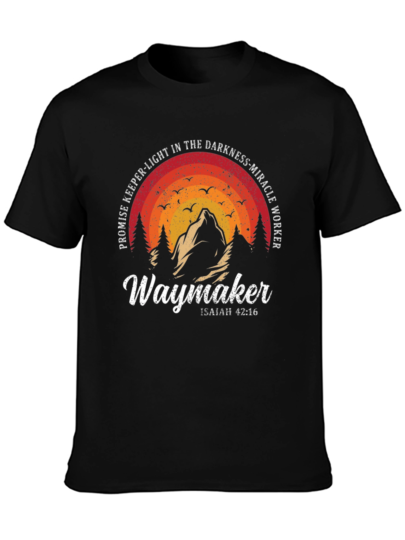 Waymaker Graphic T-Shirt Christian Tee