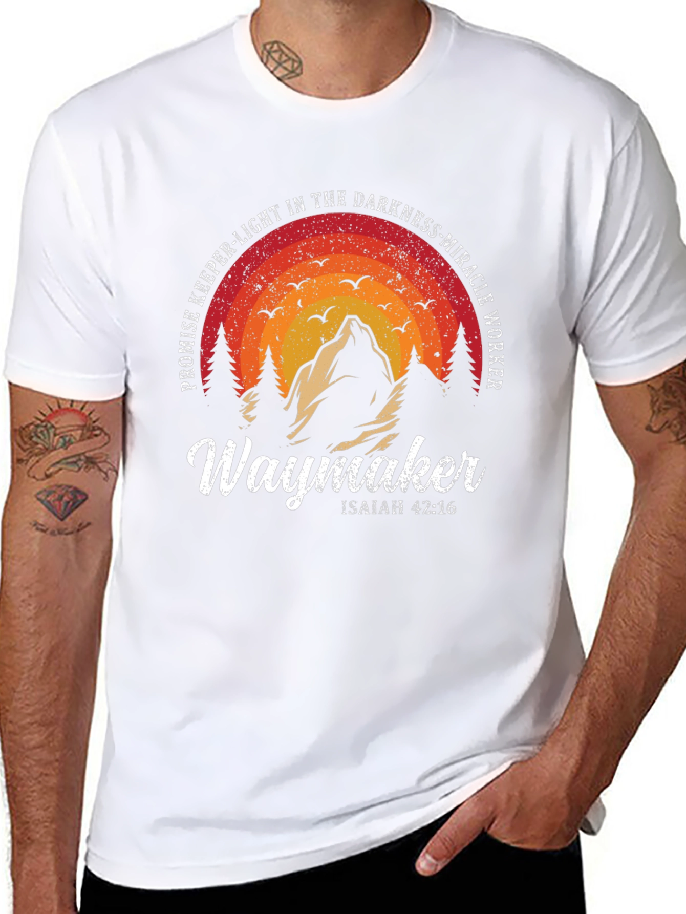 Waymaker Graphic T-Shirt Christian Tee