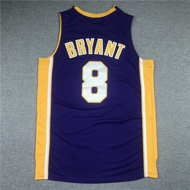 Men's Los Angeles Lakers Kobe Bryant 2000-01 Purple Hardwood Classics Authentic Jerseys