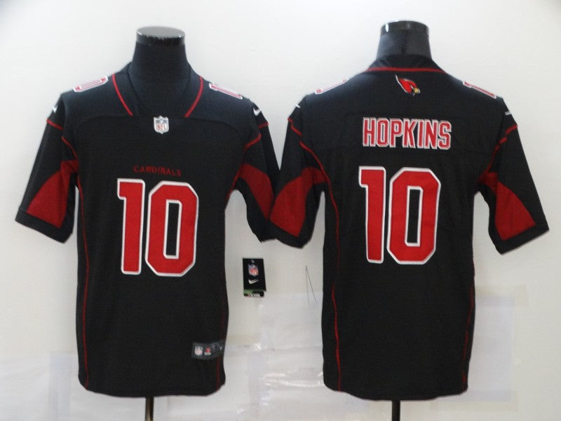 Men's Arizona Cardinals DeAndre Hopkins #10 Black Alternate Game Jerseys