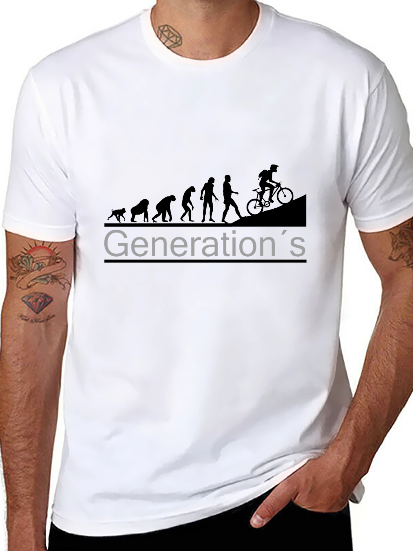 Evolution Biking Generation T-Shirt