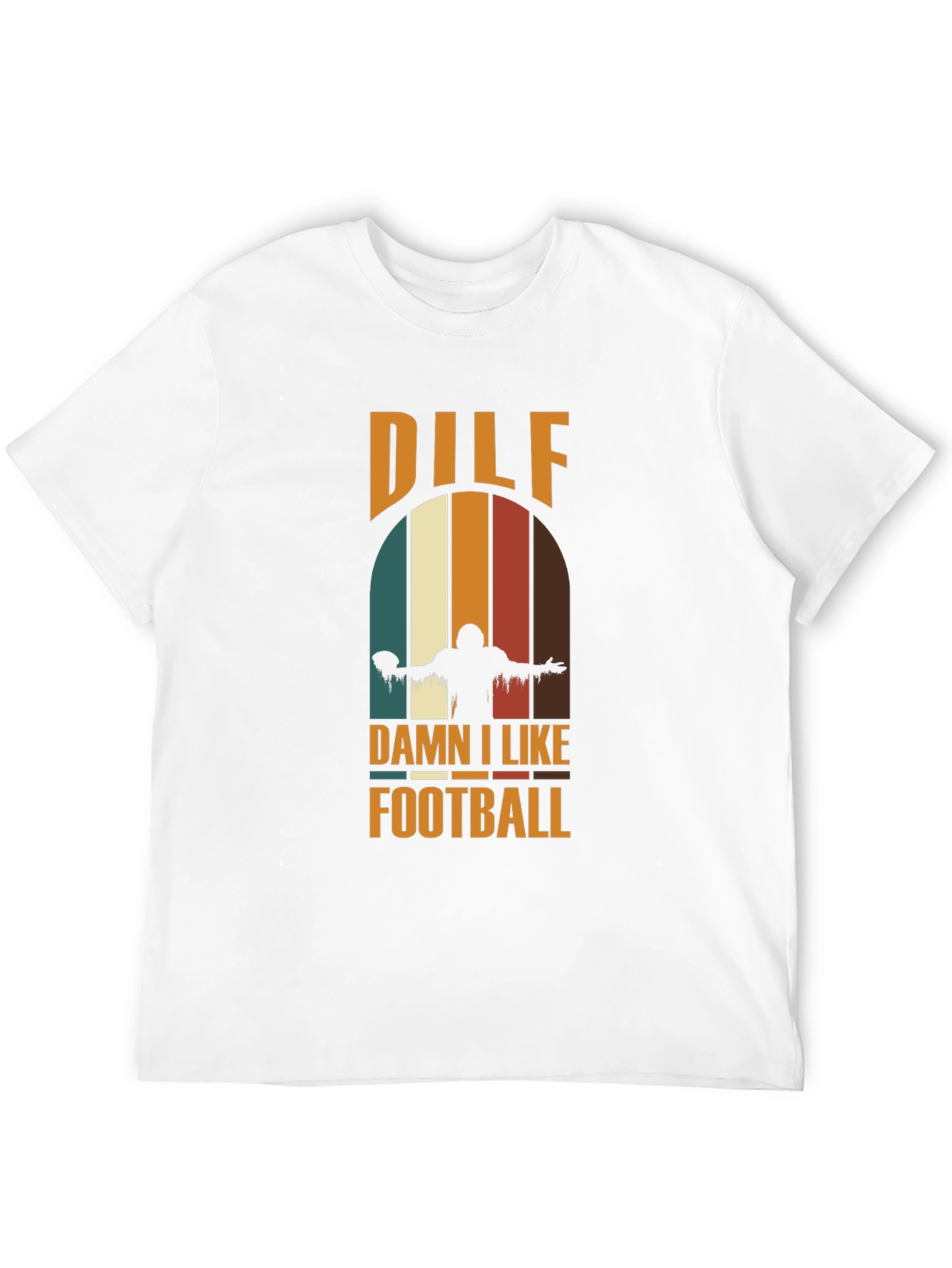 DILF Damn I Like Football Graphic Tee