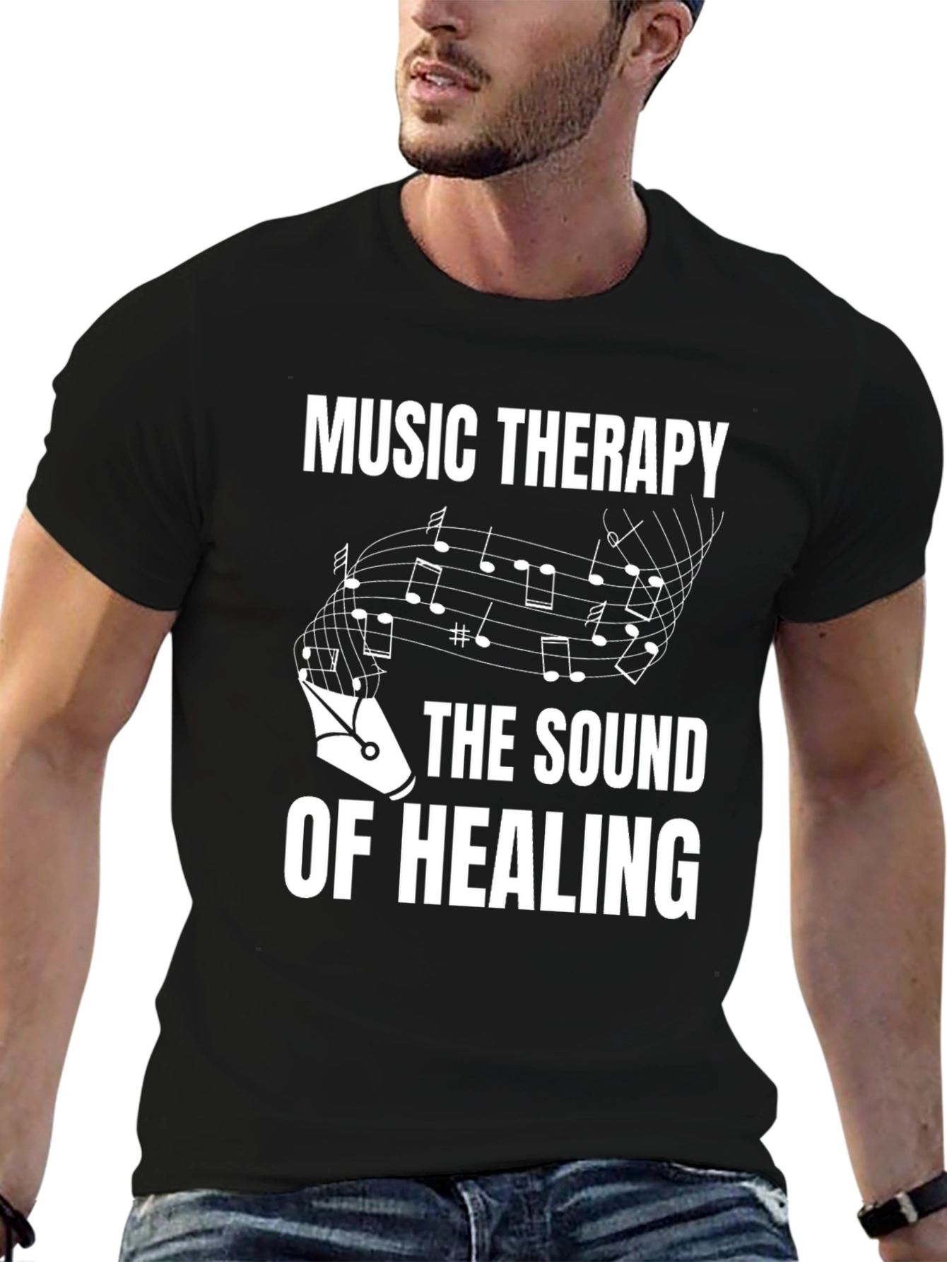 Music Therapy T-Shirt: The Sound of Healing