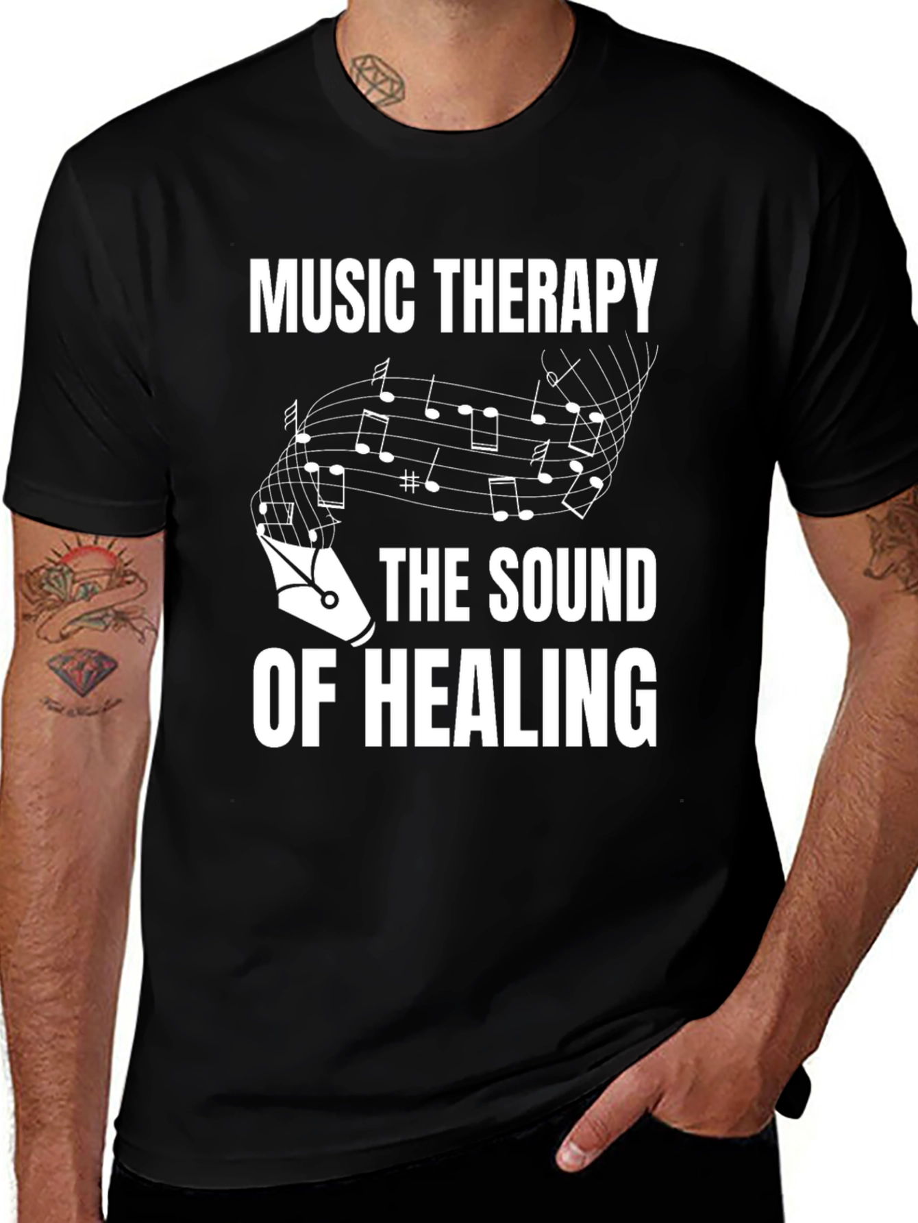 Music Therapy T-Shirt: The Sound of Healing