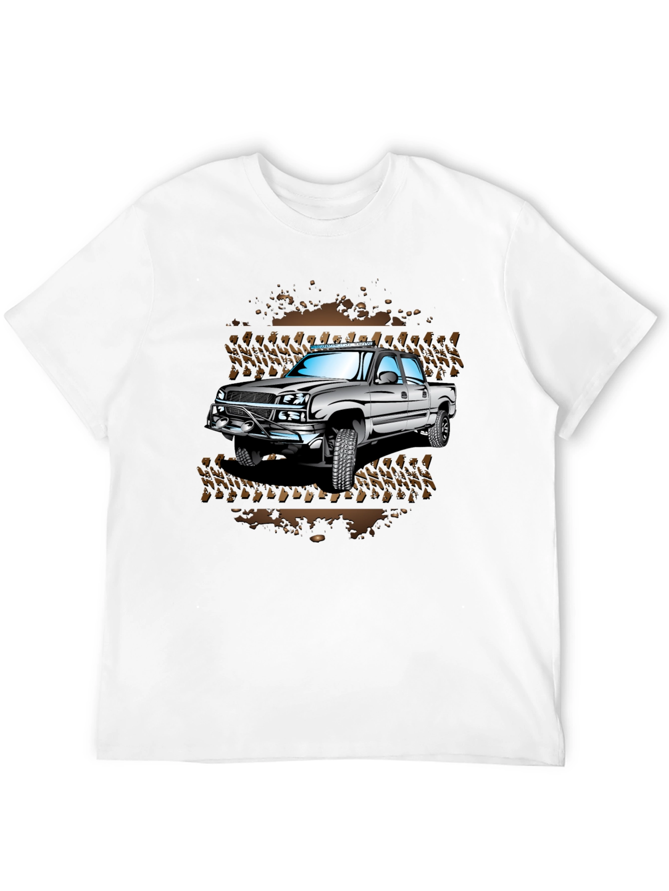 Off-Road Truck Graphic T-Shirt - Mudding Adventure Tee