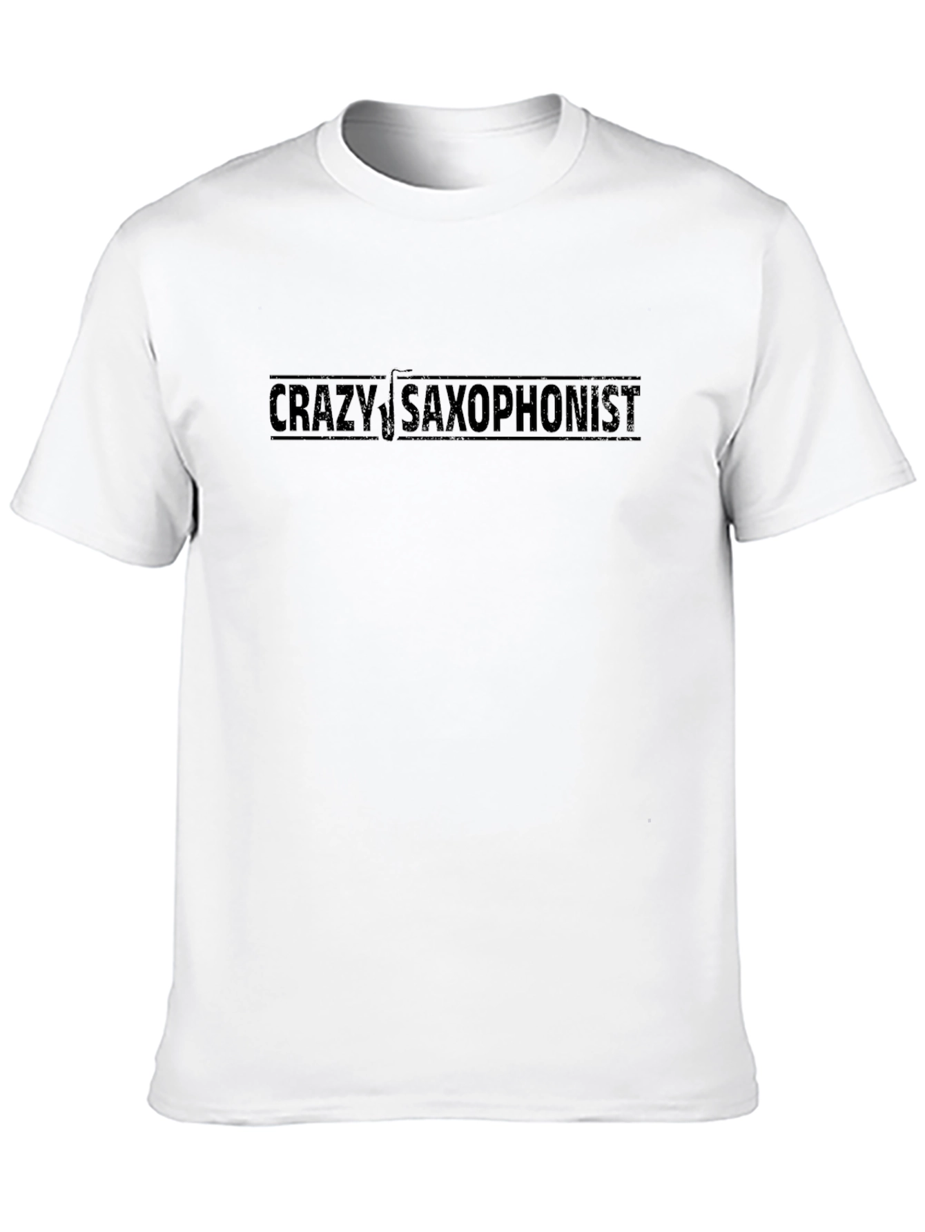 Crazy Saxophonist Graphic T-Shirt
