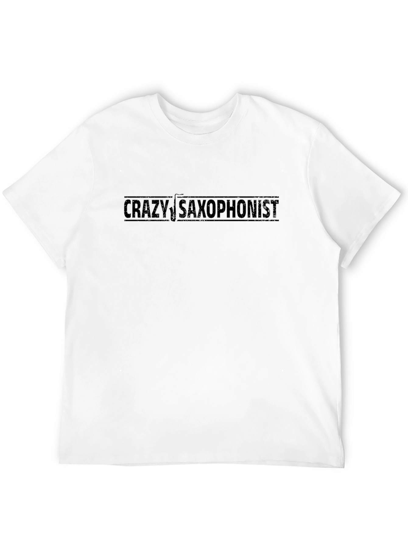 Crazy Saxophonist Graphic T-Shirt