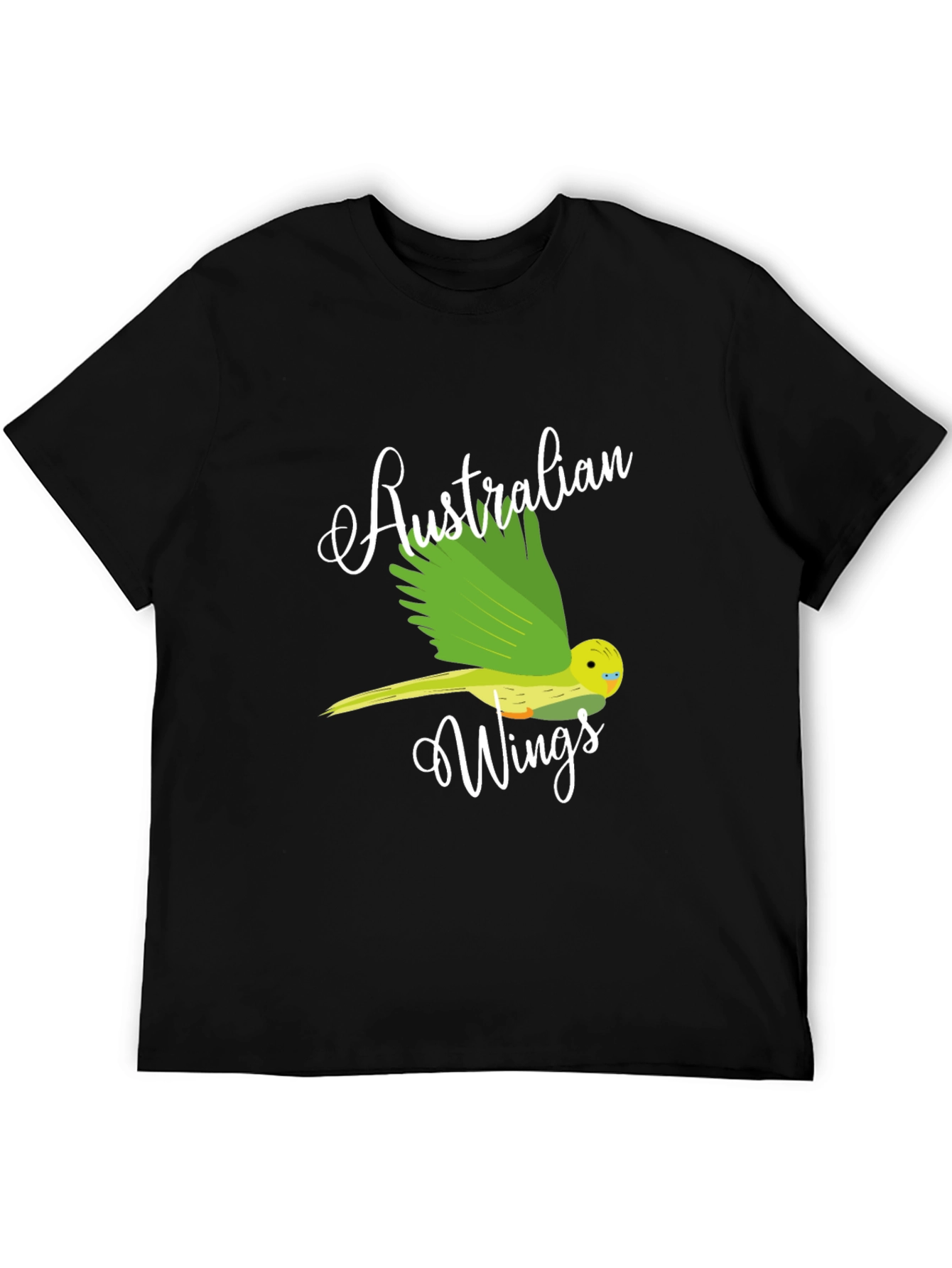 Australian Wings Graphic Tee - Black Unisex T-Shirt