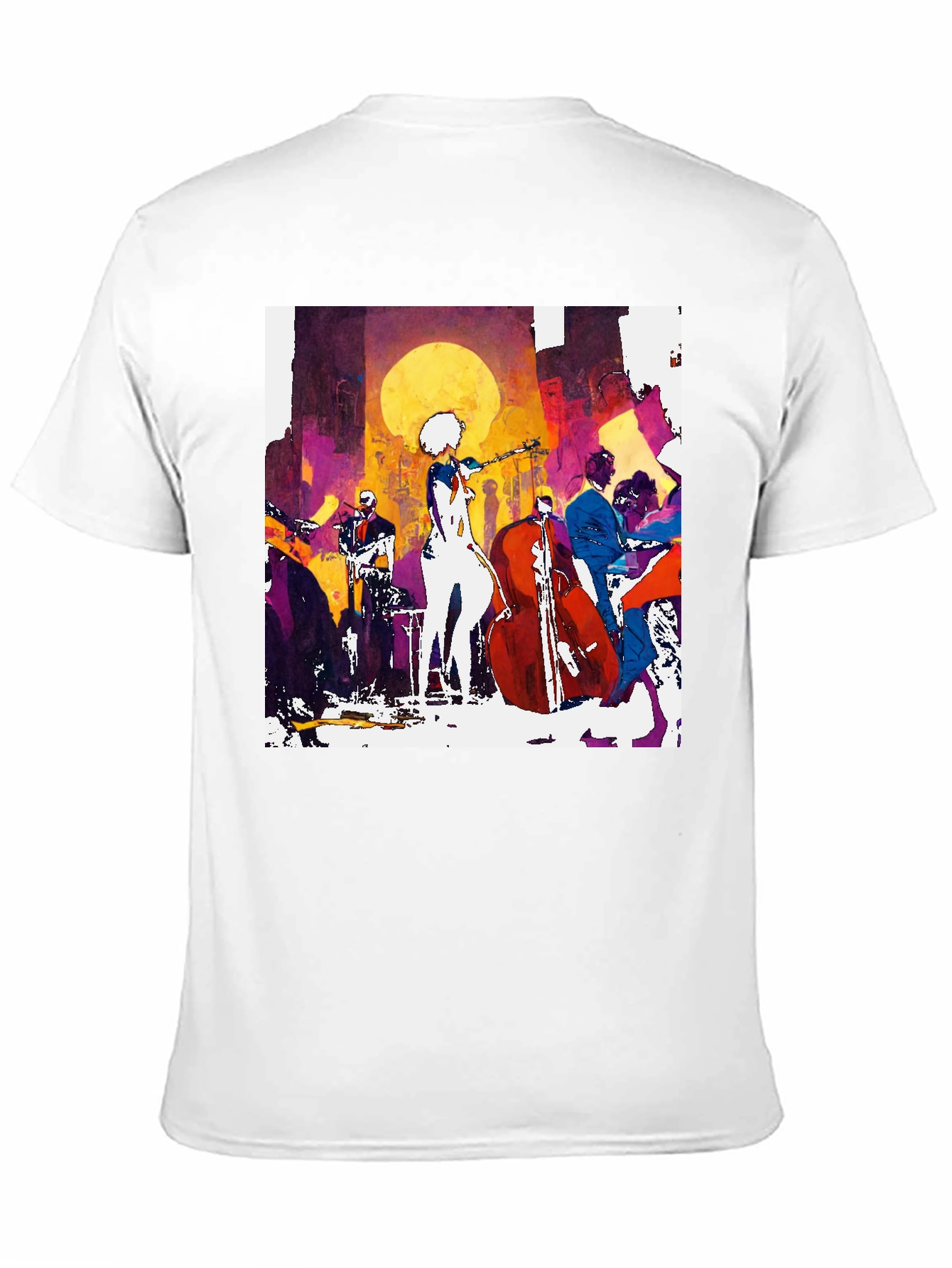 Jazz Band Graphic T-Shirt - Stylish Musician Tee