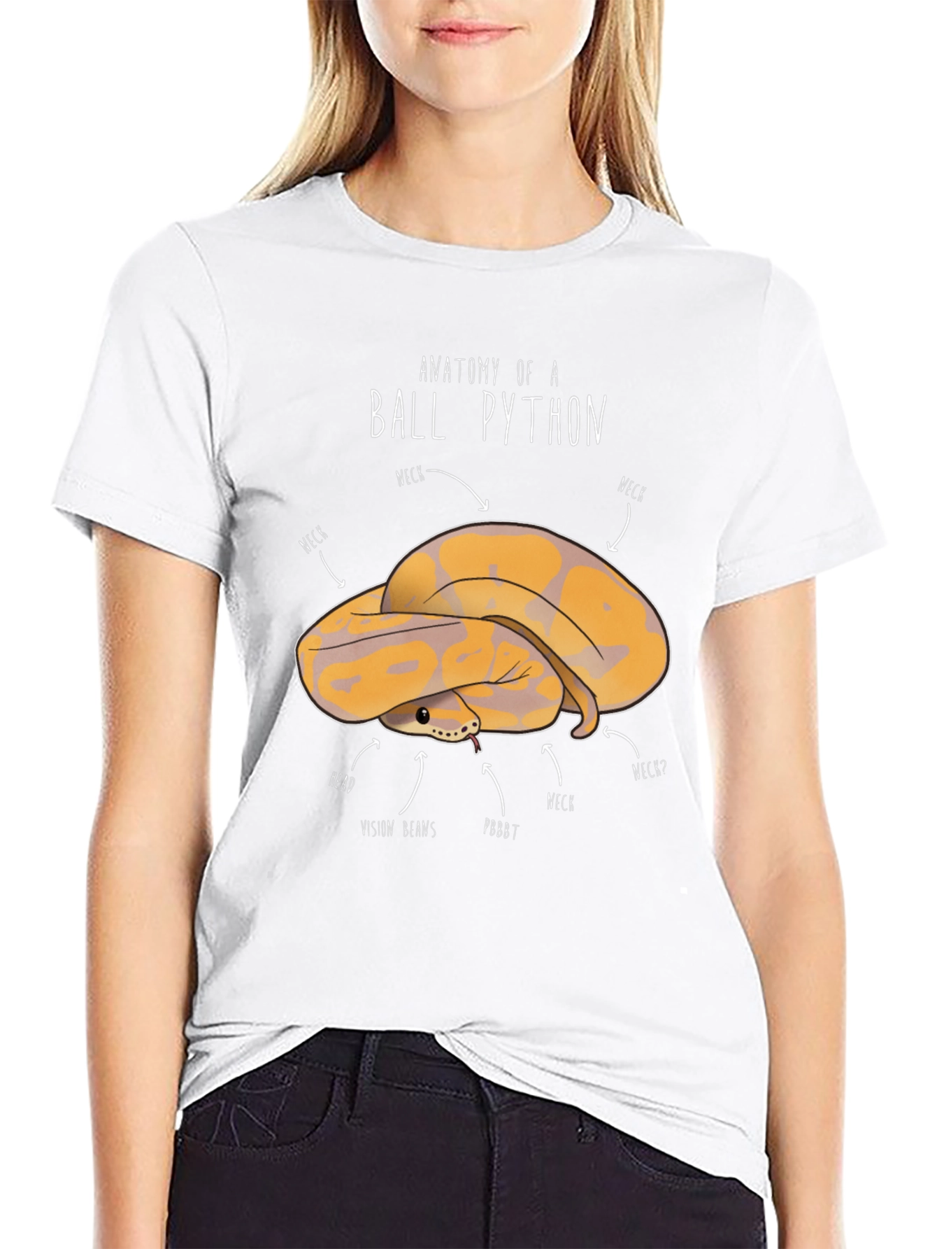Anatomy of a Ball Python T-Shirt