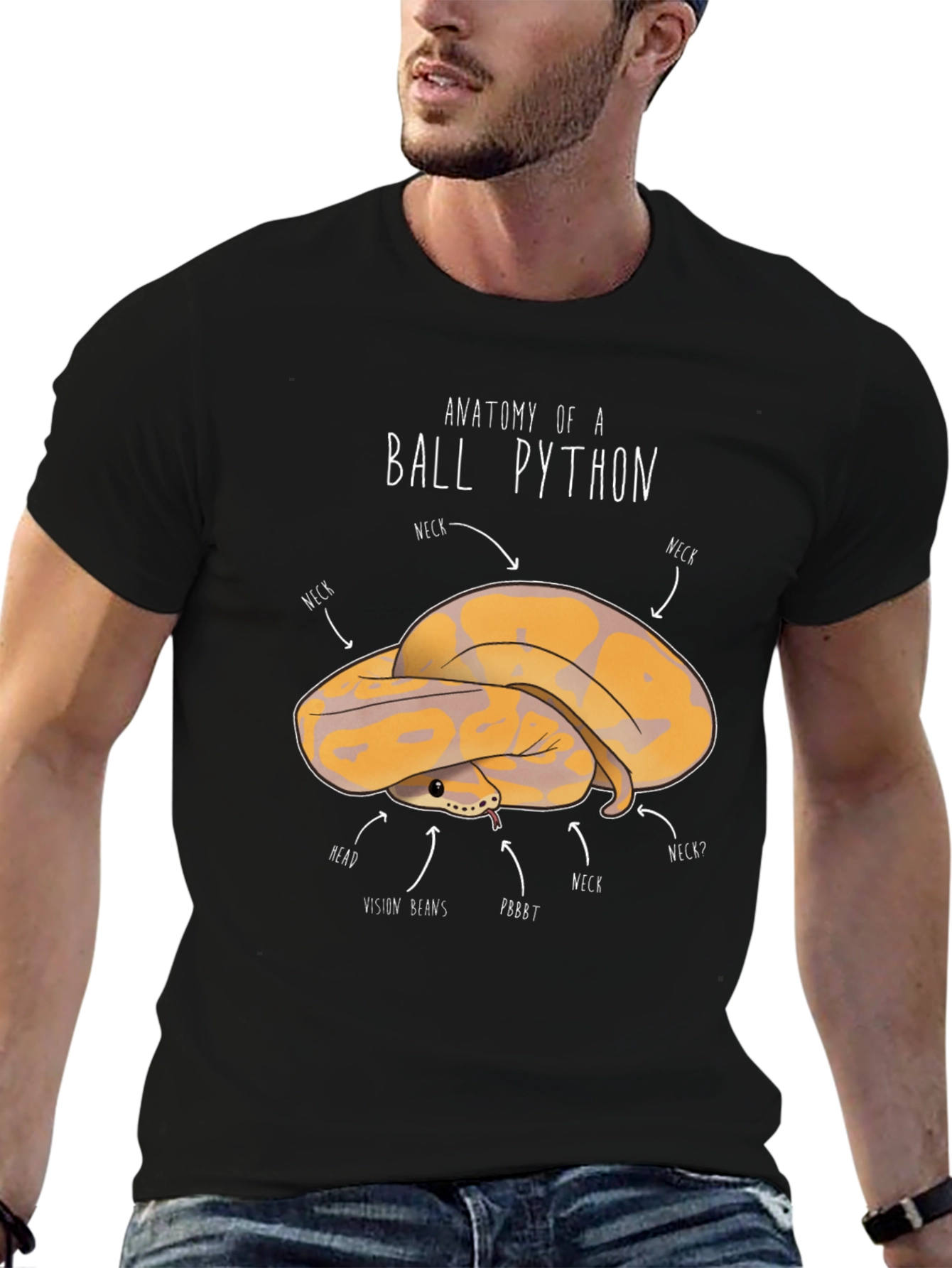 Anatomy of a Ball Python T-Shirt
