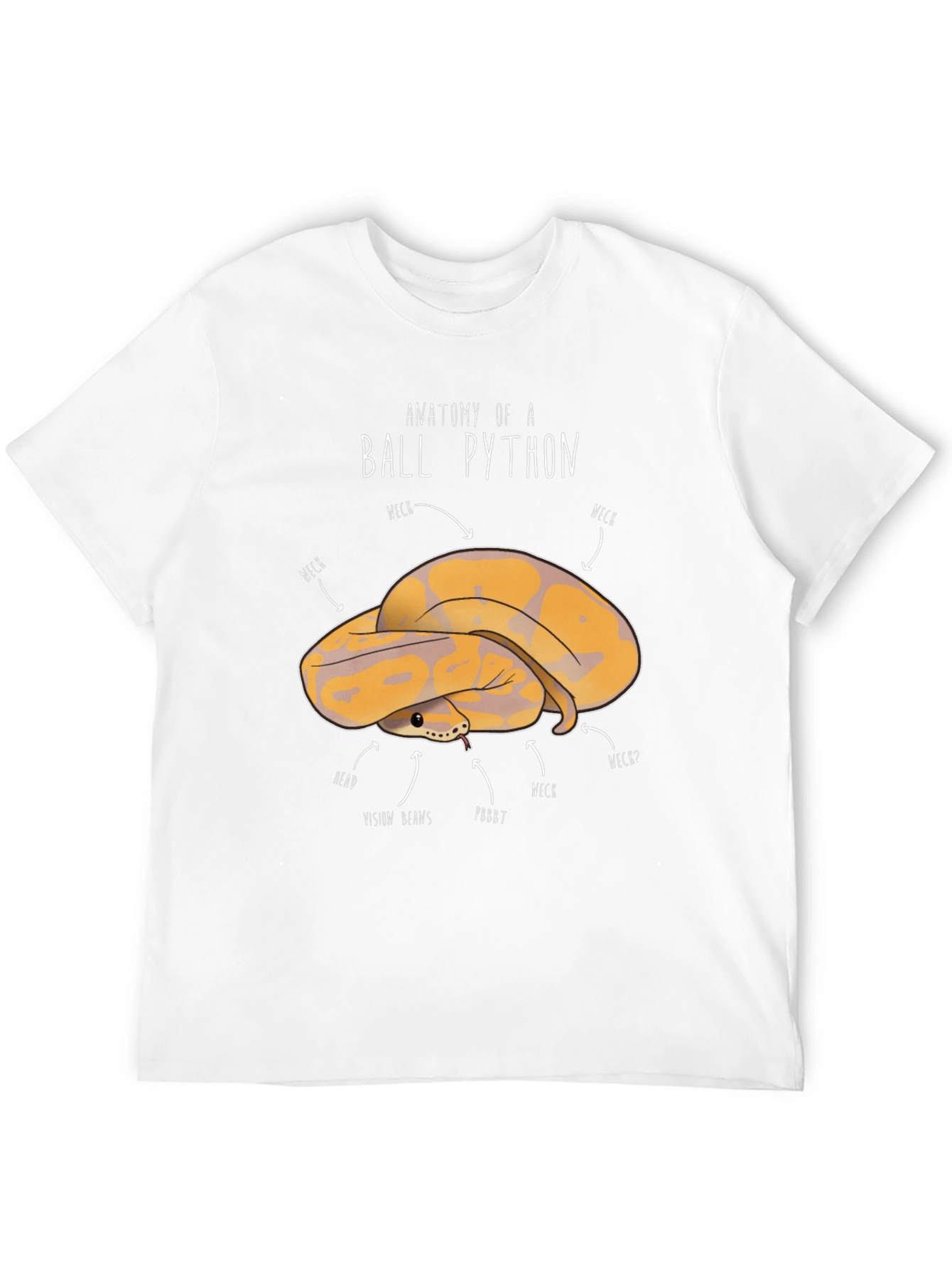 Anatomy of a Ball Python T-Shirt