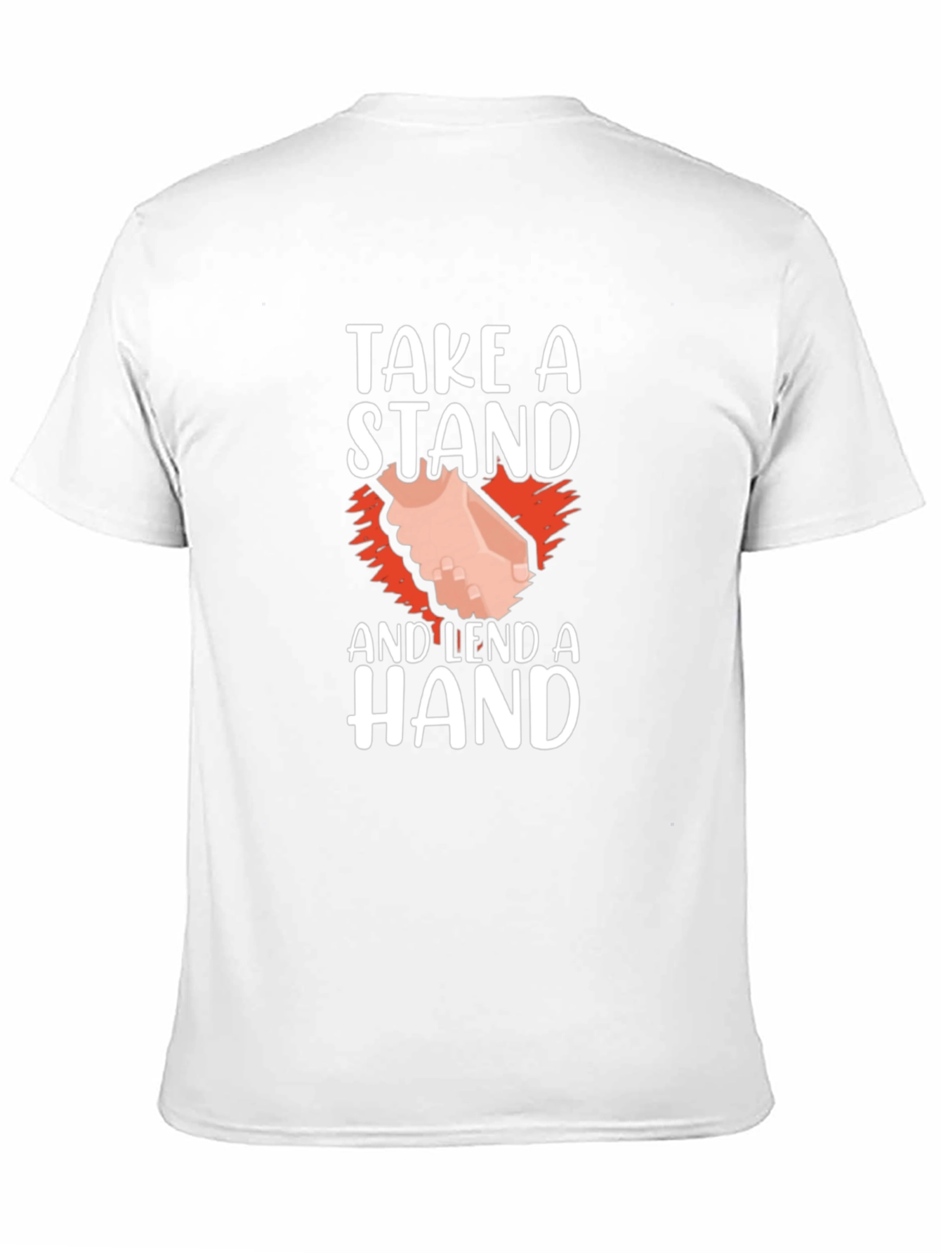 Take A Stand and Lend A Hand Graphic T-Shirt