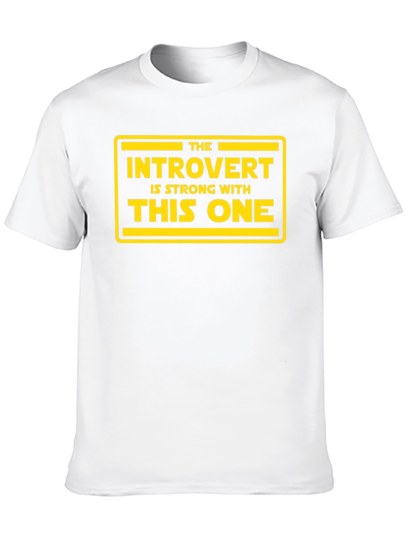 Introvert Strong With This One Graphic Tee