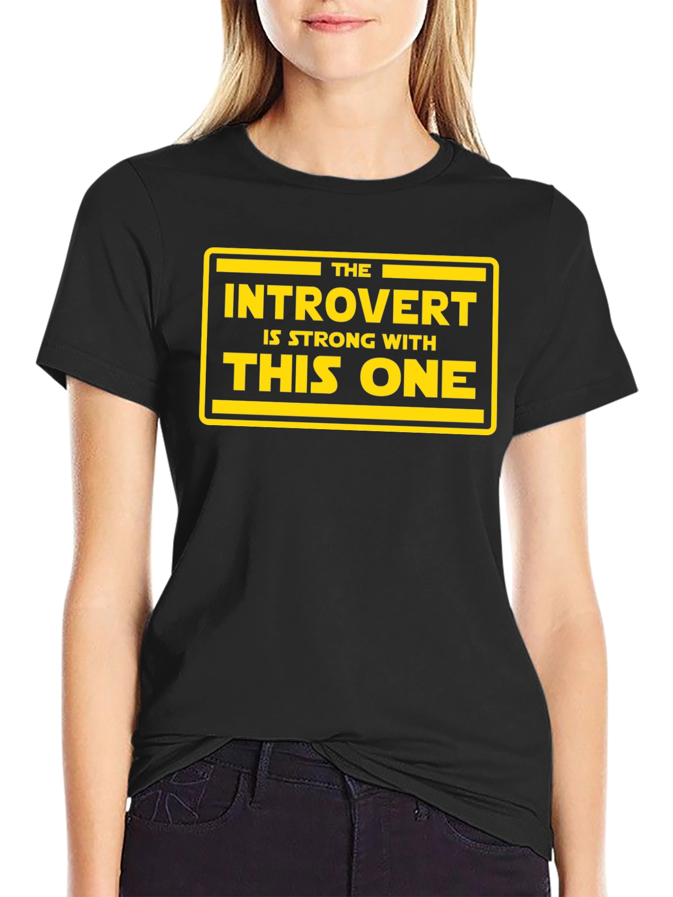 Introvert Strong With This One Graphic Tee