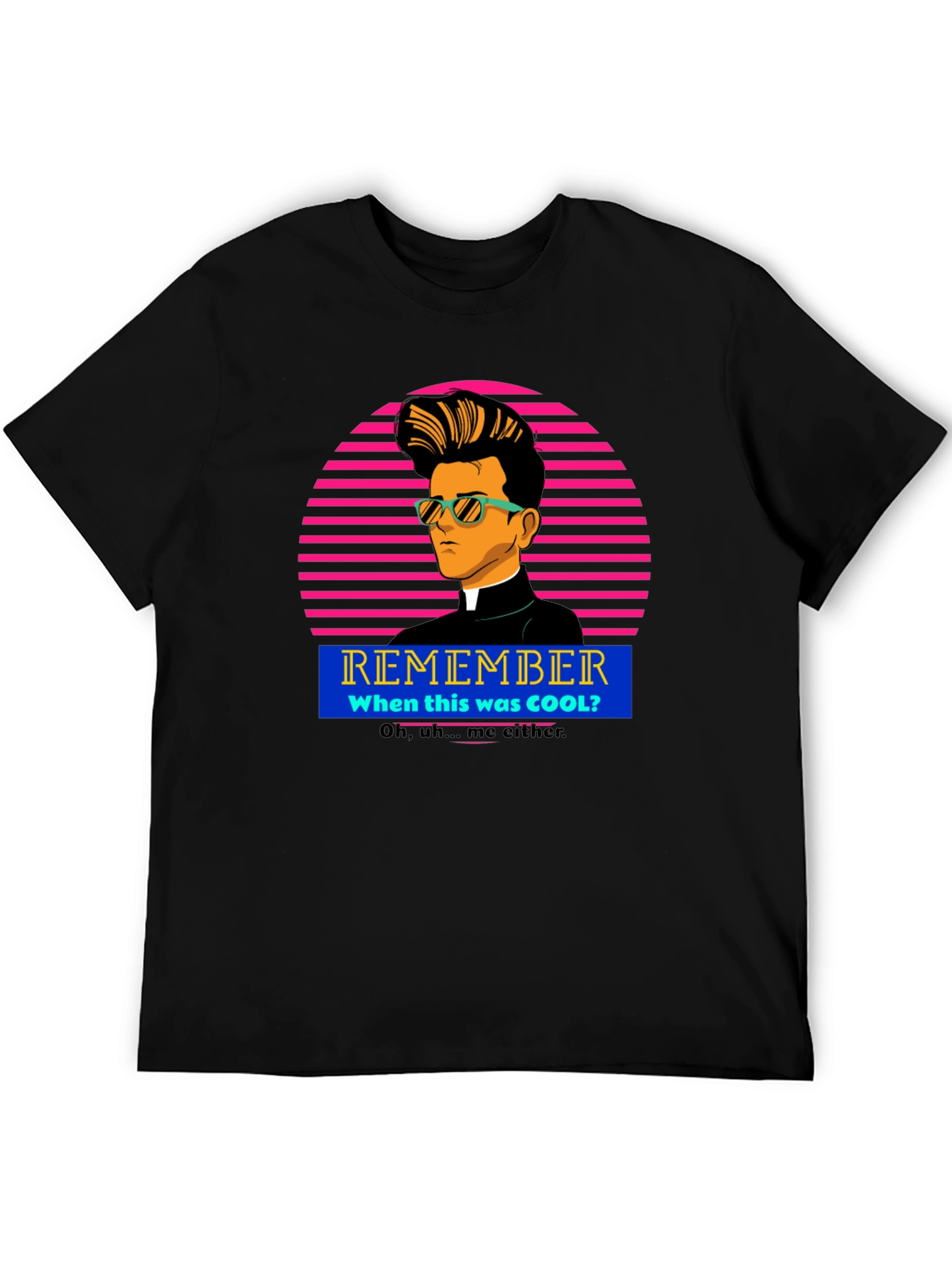 Retro Cool Priest T-Shirt