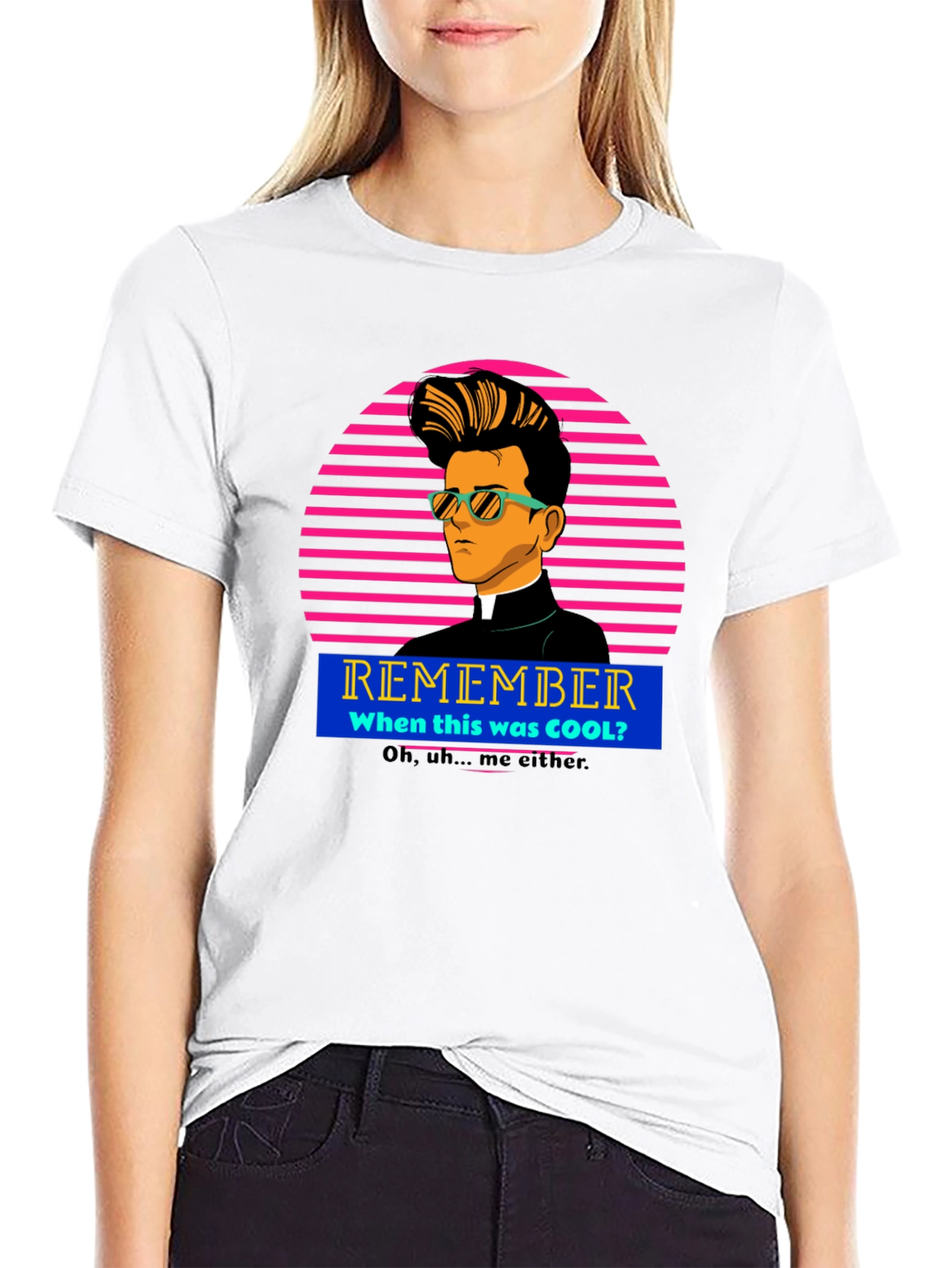 Retro Cool Priest T-Shirt