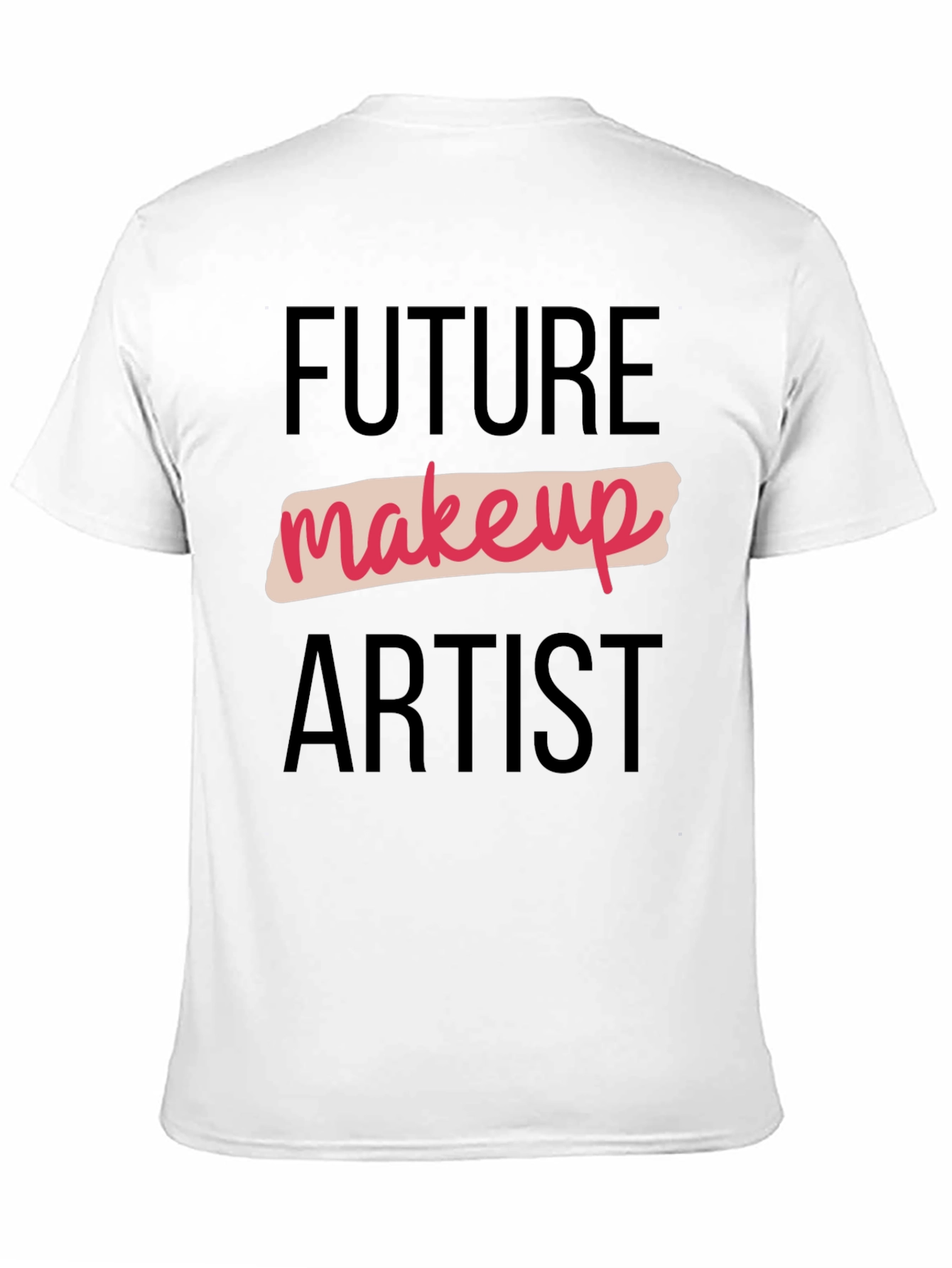Future Makeup Artist Black Graphic Tee