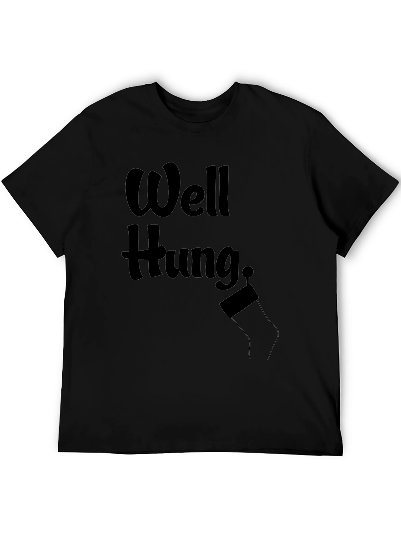 Well Hung Holiday Novelty Graphic Tee