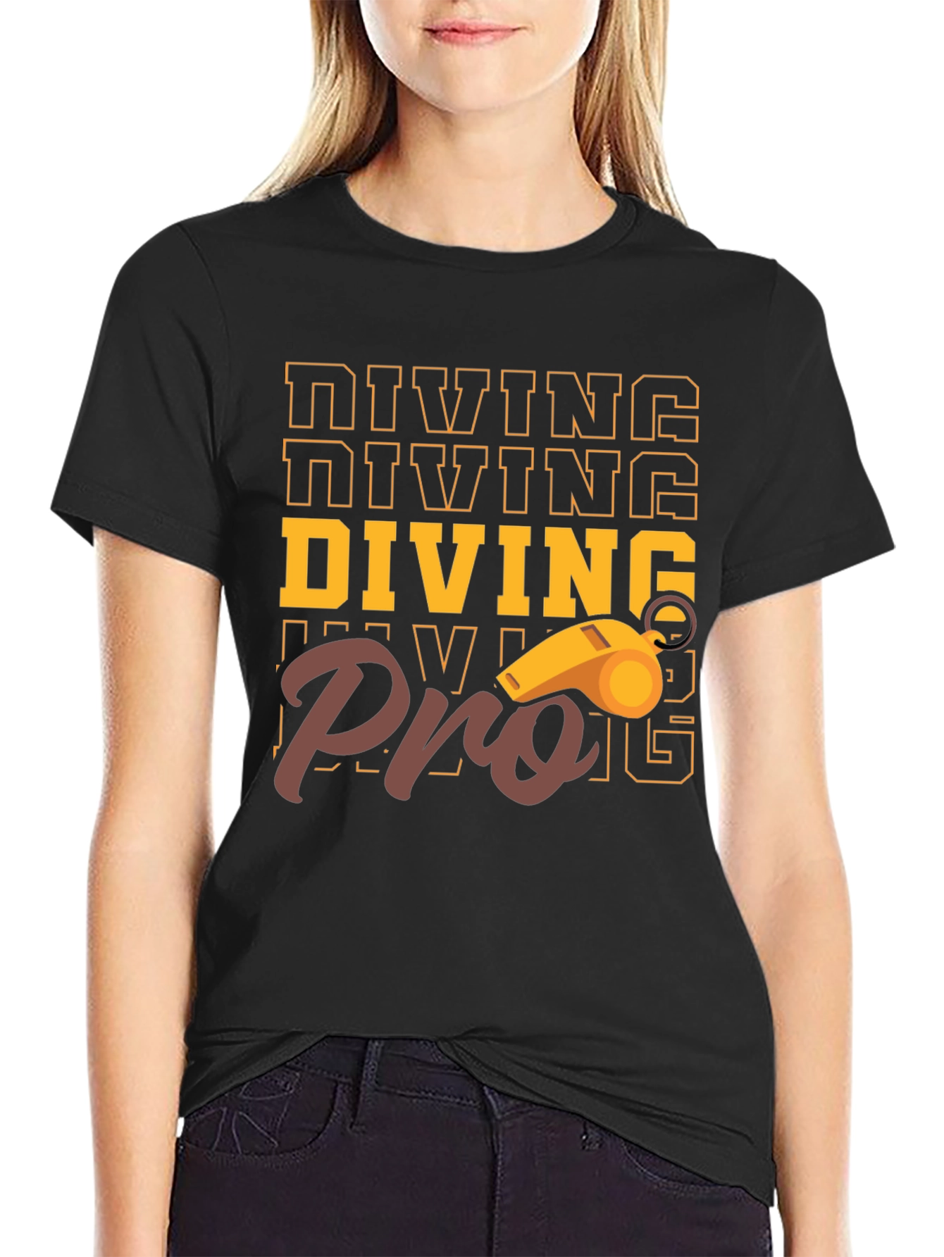 Diving Pro Graphic T-Shirt