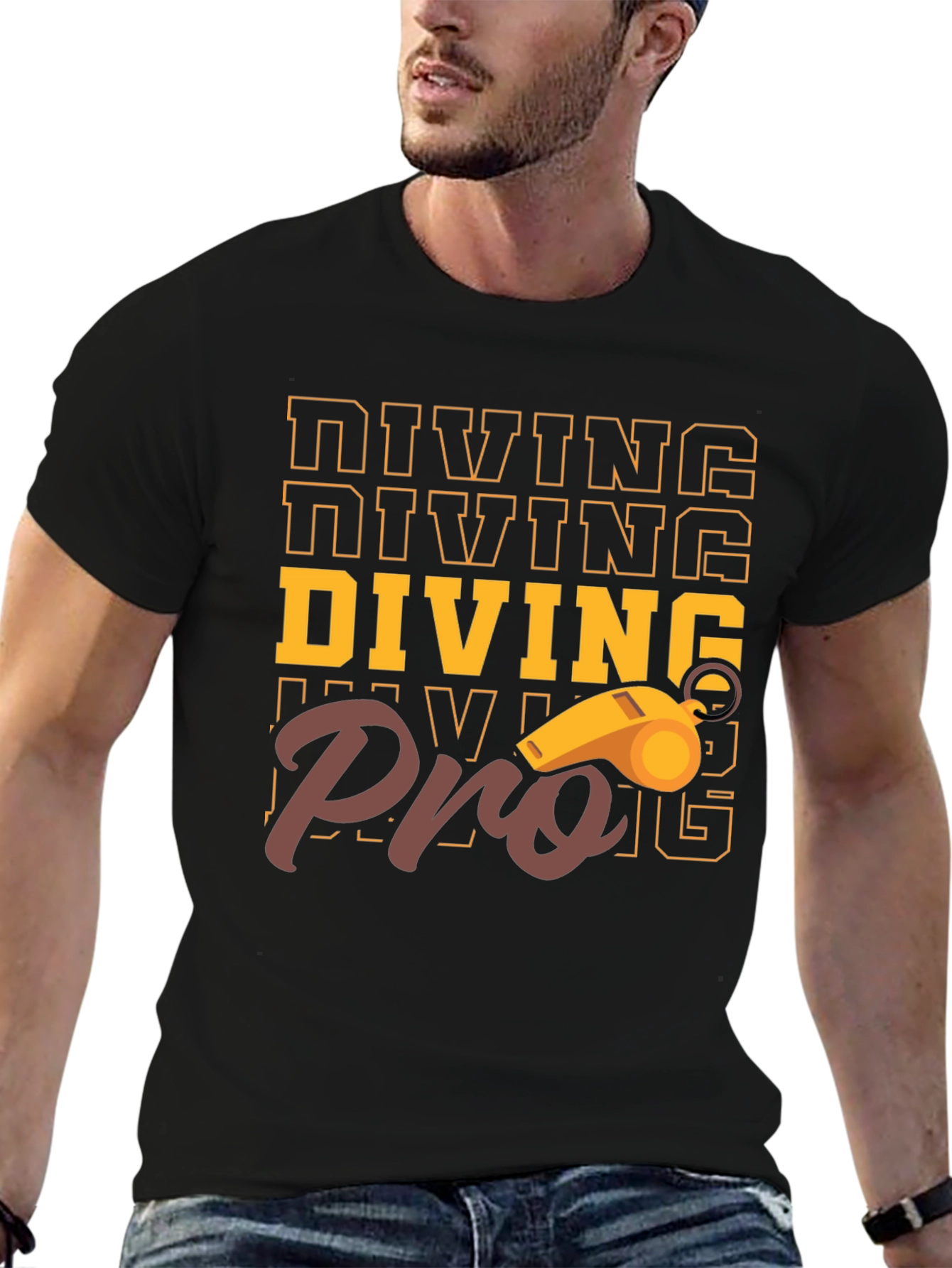Diving Pro Graphic T-Shirt