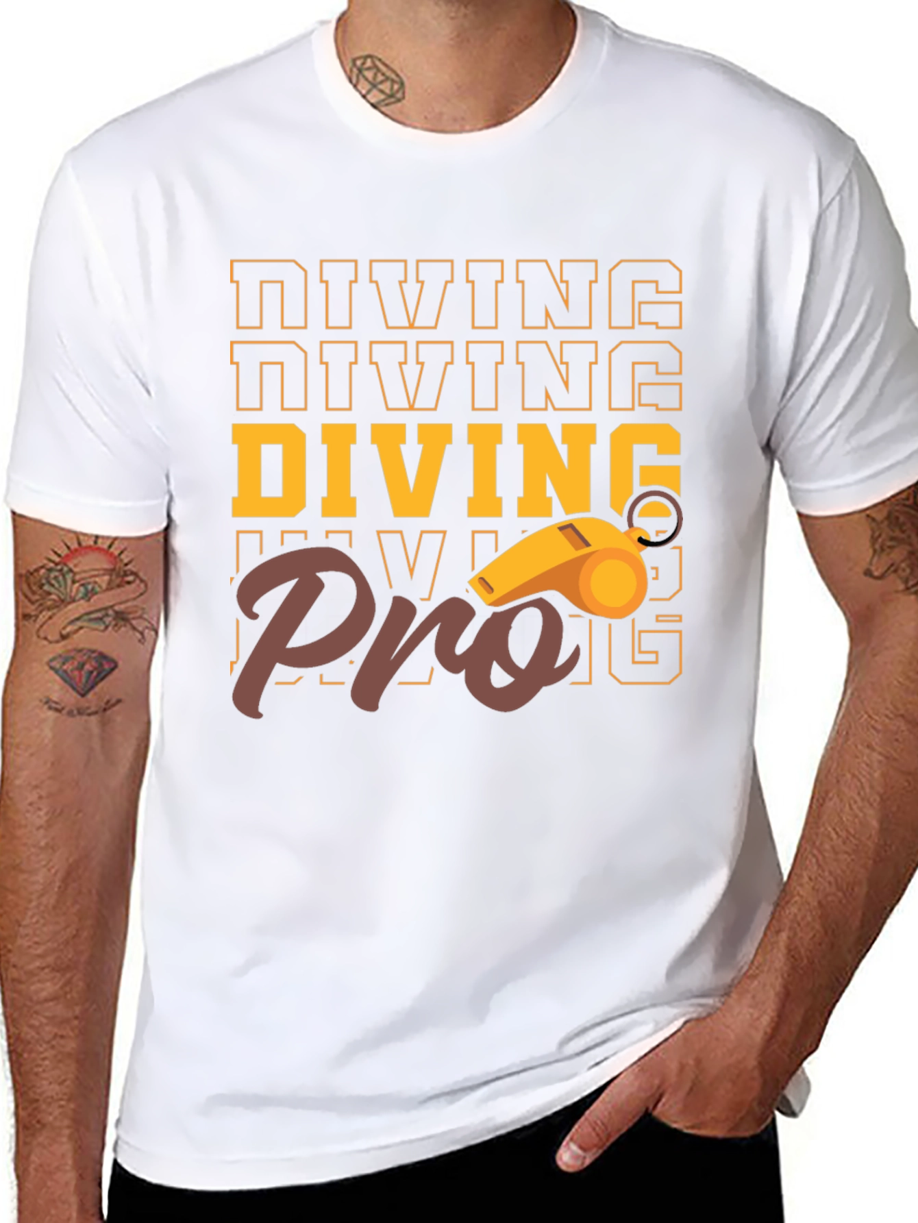 Diving Pro Graphic T-Shirt