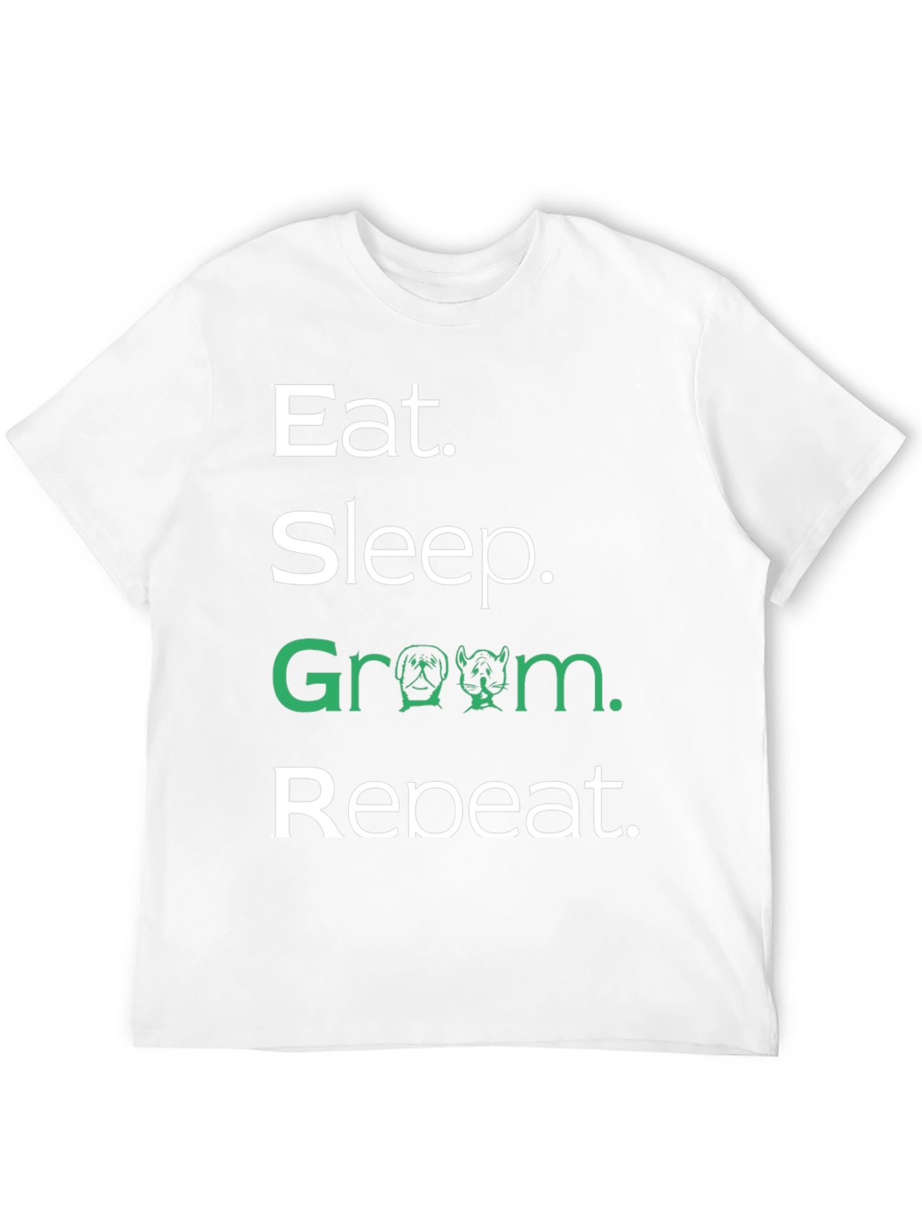 Eat Sleep Groom Repeat T-Shirt