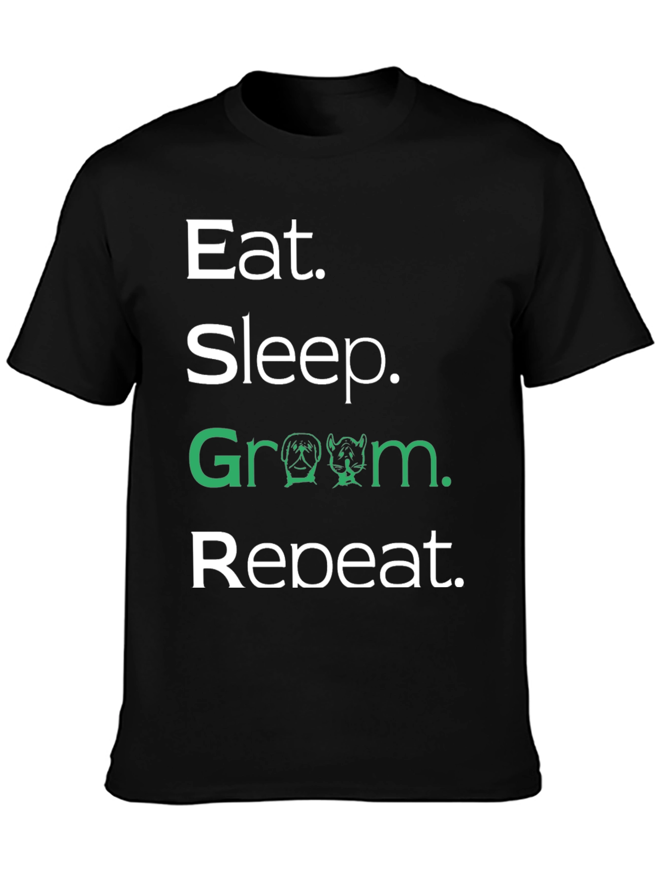 Eat Sleep Groom Repeat T-Shirt