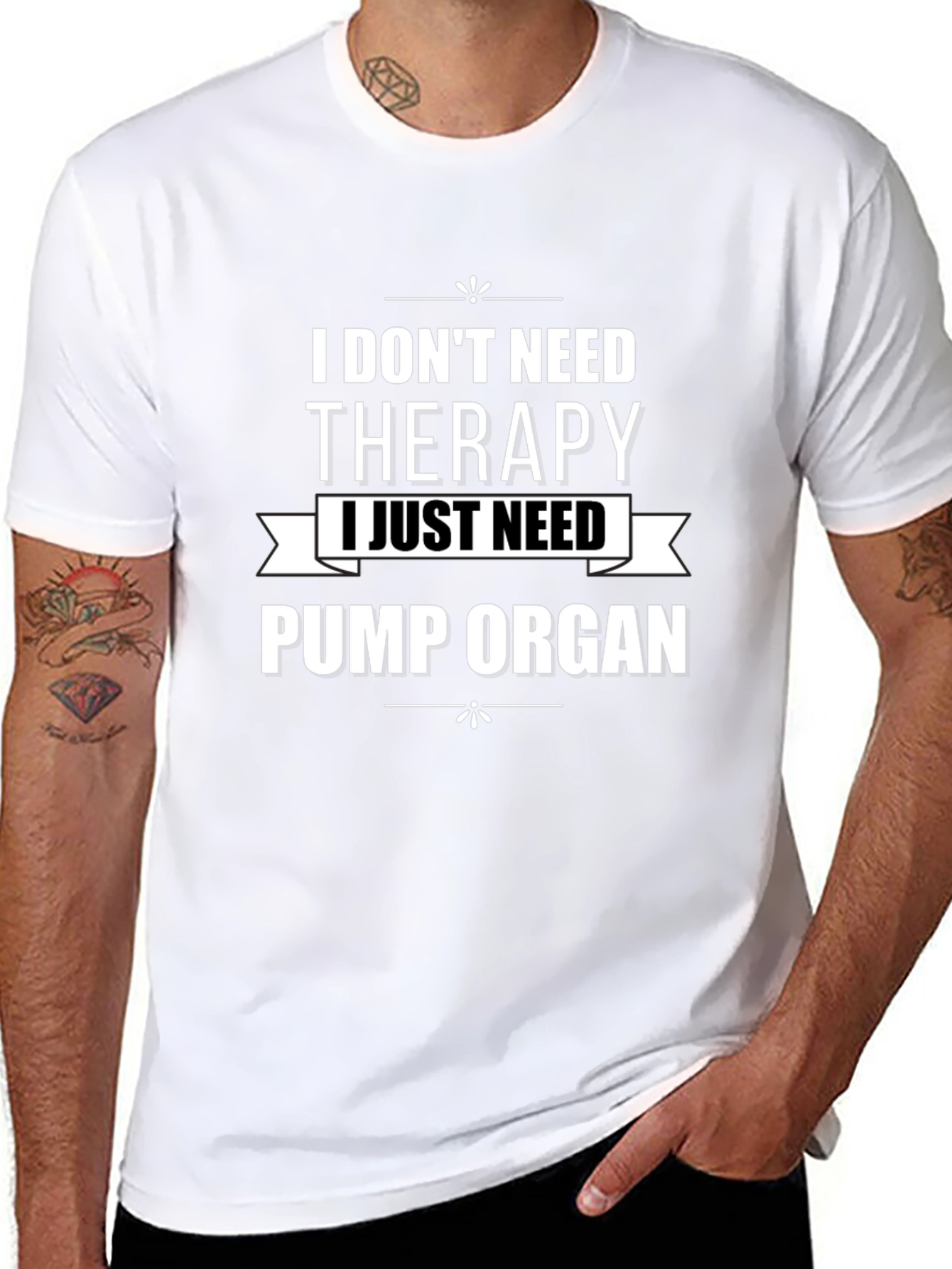 Funny Pump Organ T-Shirt