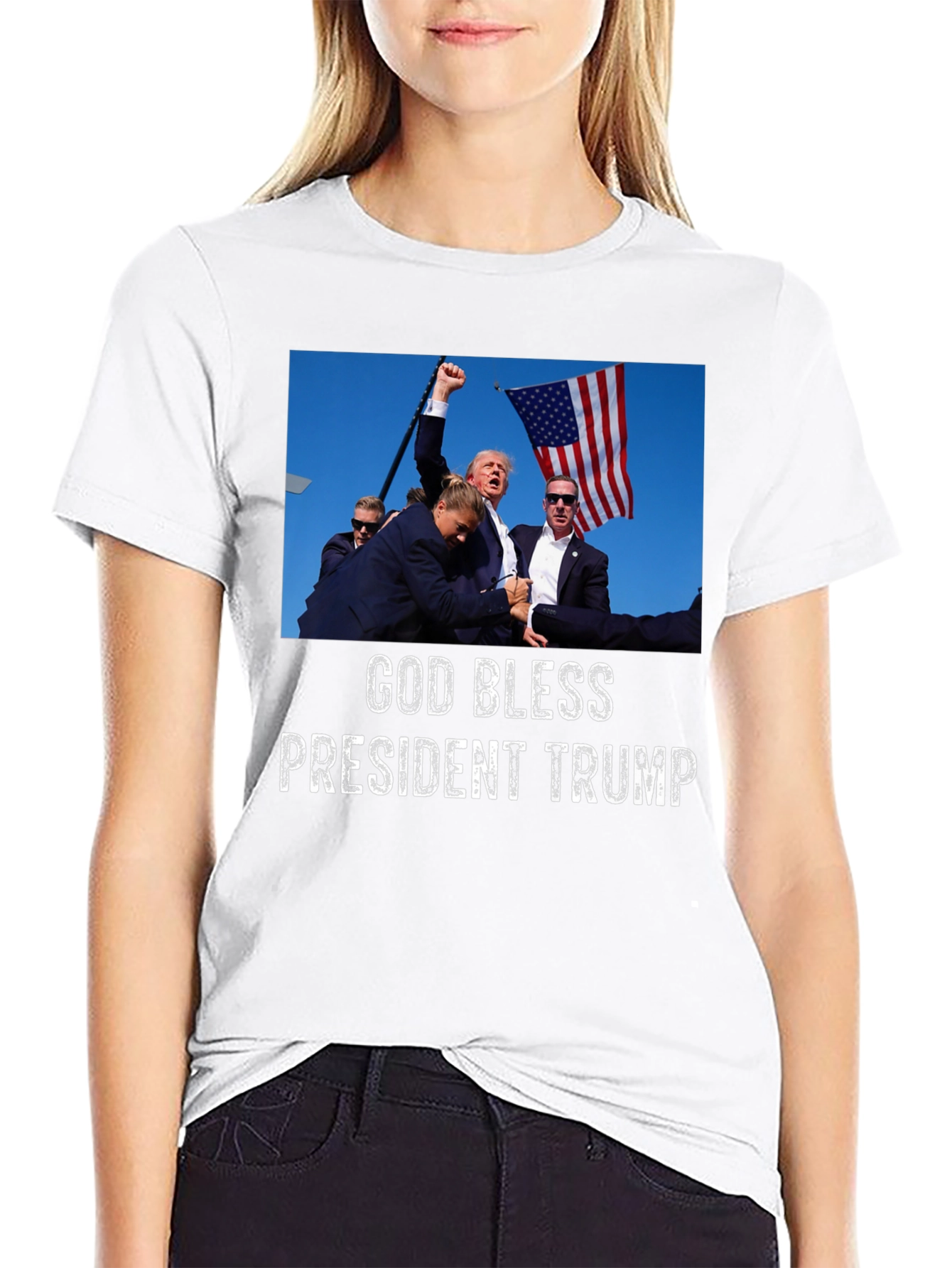 God Bless President Trump T-Shirt
